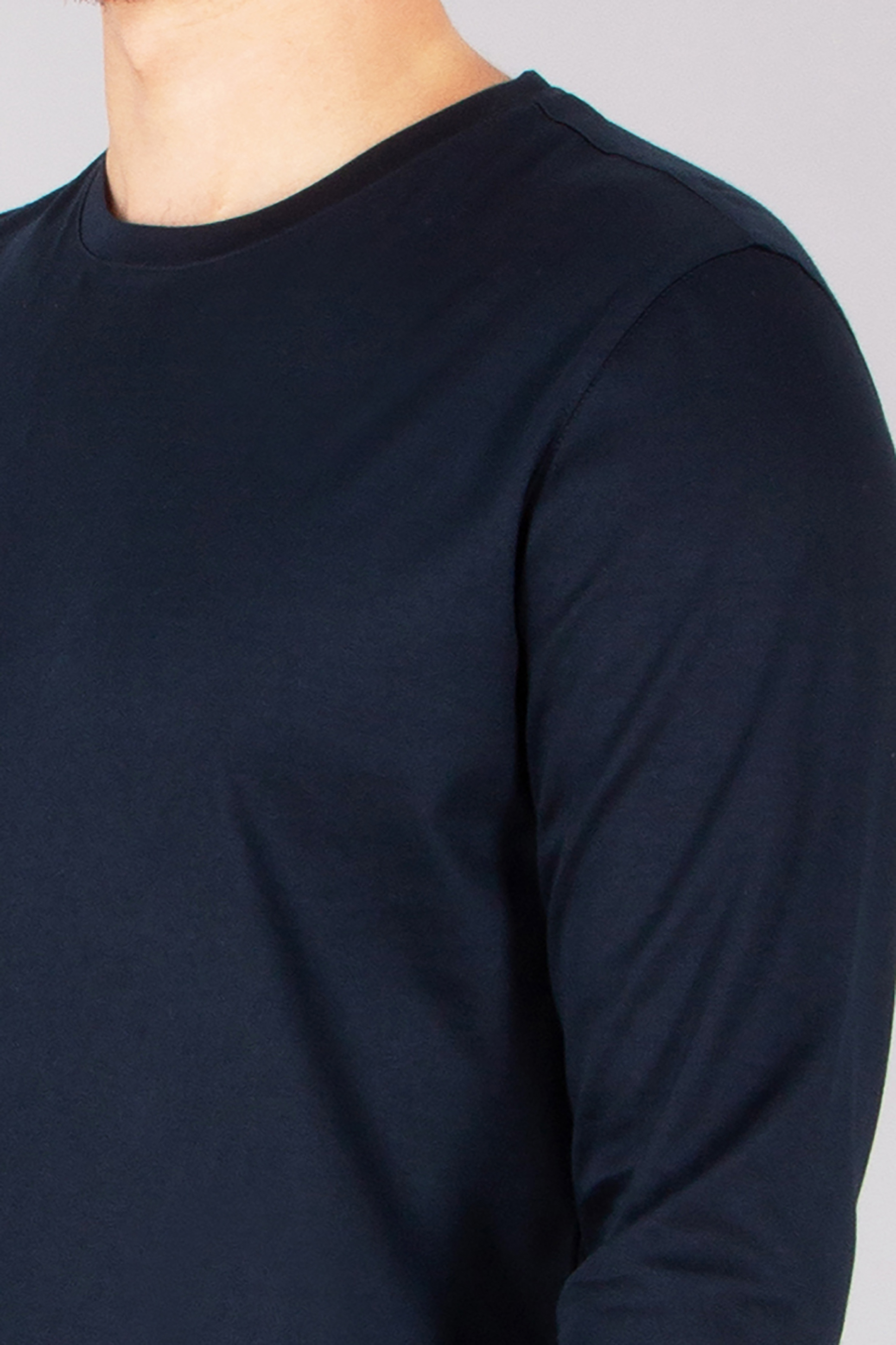 Langarm, Ärmel, T-shirt, Mann, Person
