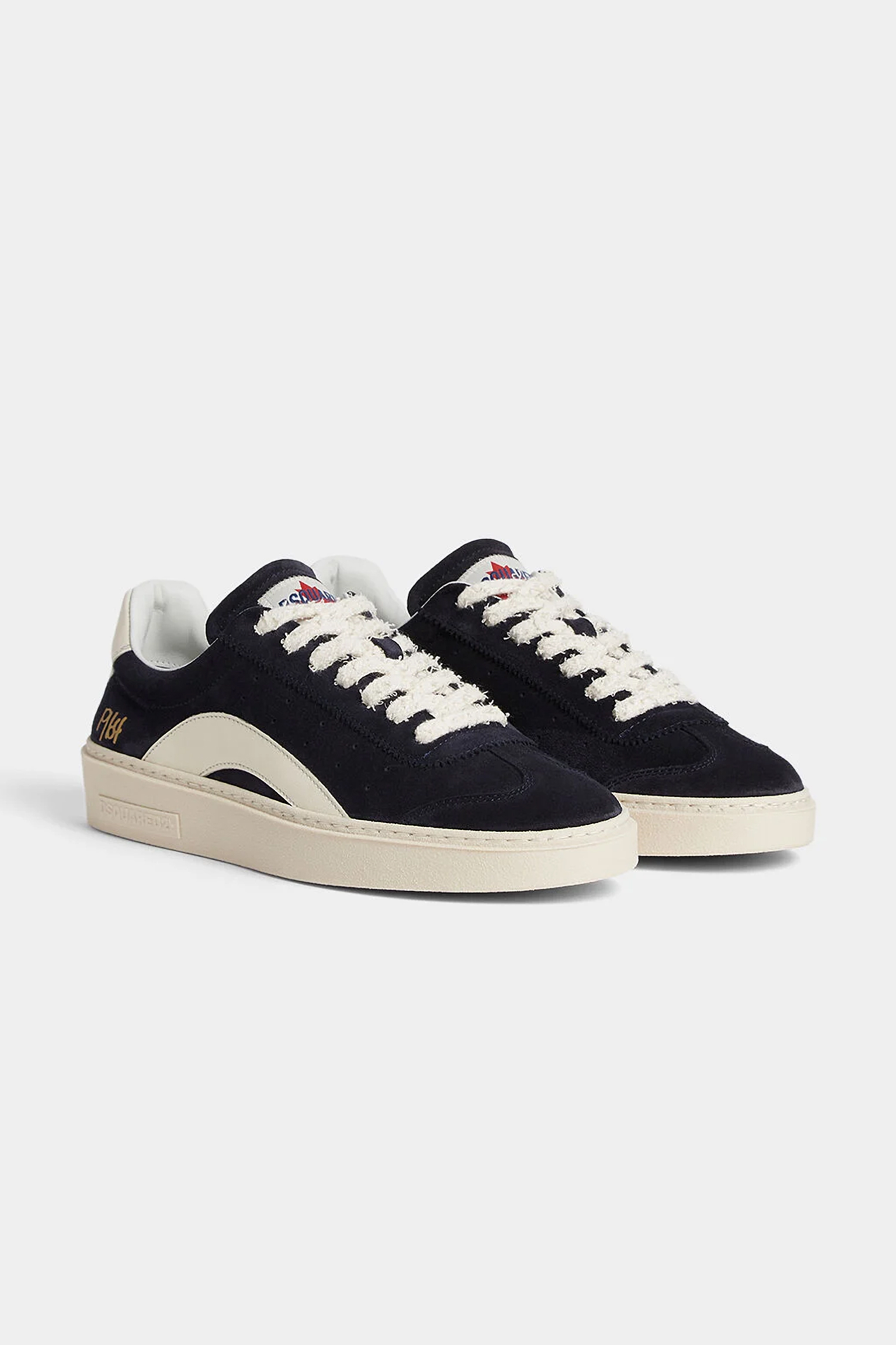 DSQUARED2 Suede Sneakers Rider Schuhwerk, Schuh, Sneaker, Wildleder, Leinwand