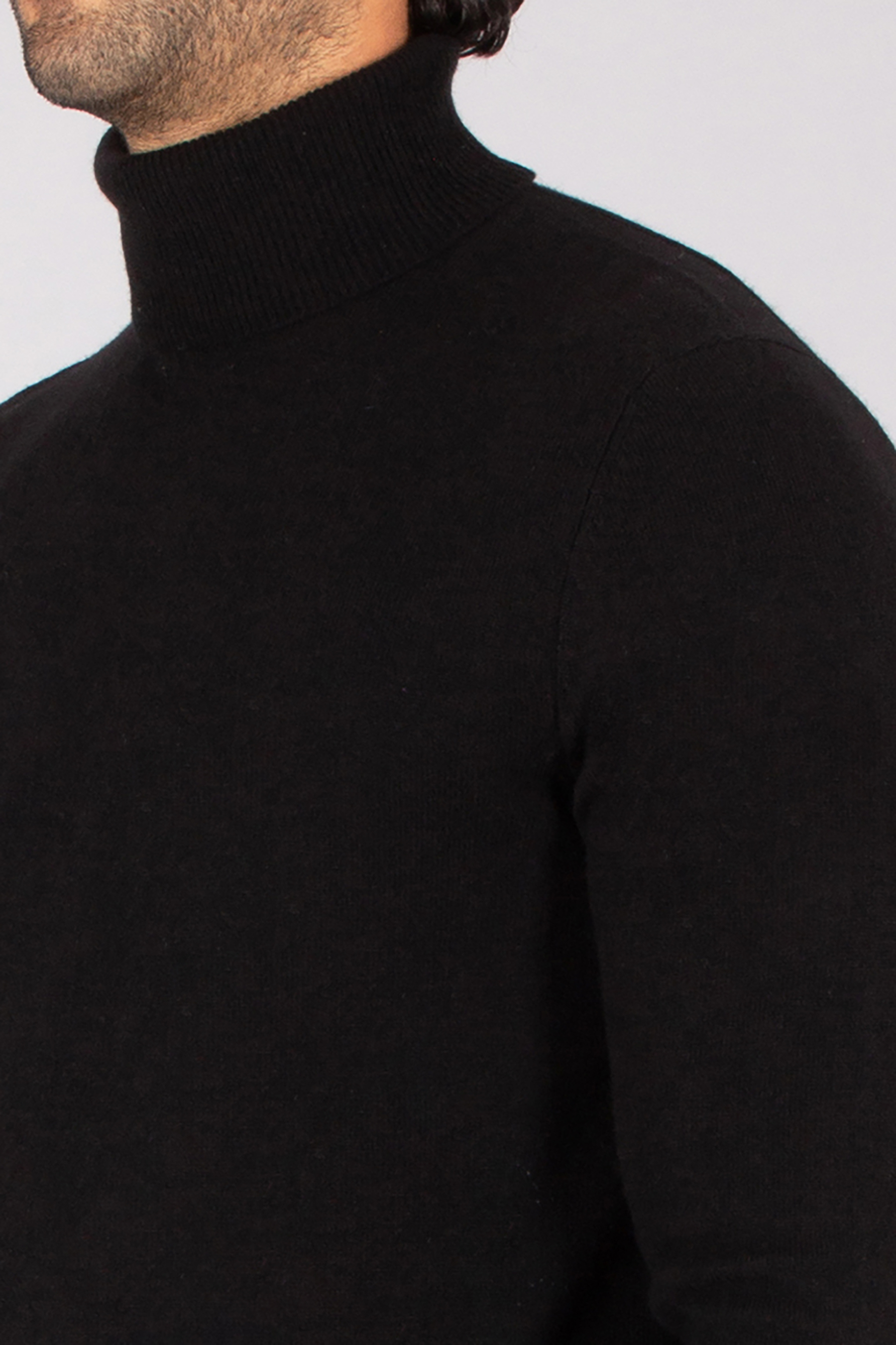MIENTUS BERLIN Regular Fit Cashmere Turtleneck Sweater Vlies, Pullover, Erwachsener, Mann, Person