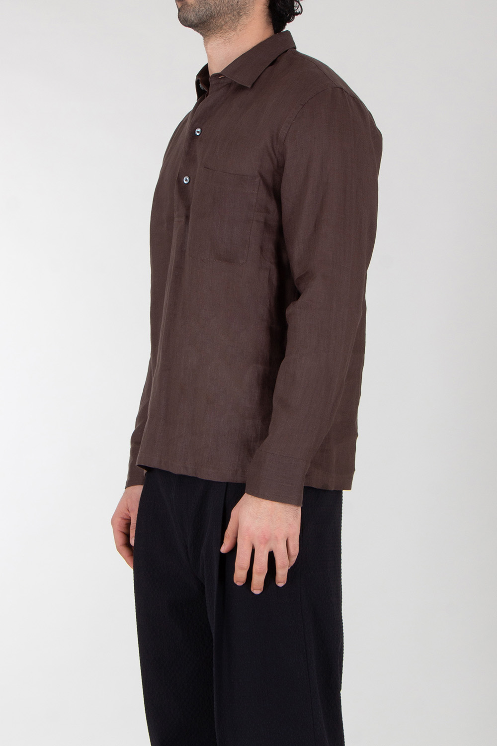 VAN LAACK Relaxed Fit Linen Tunic Shirt Romin