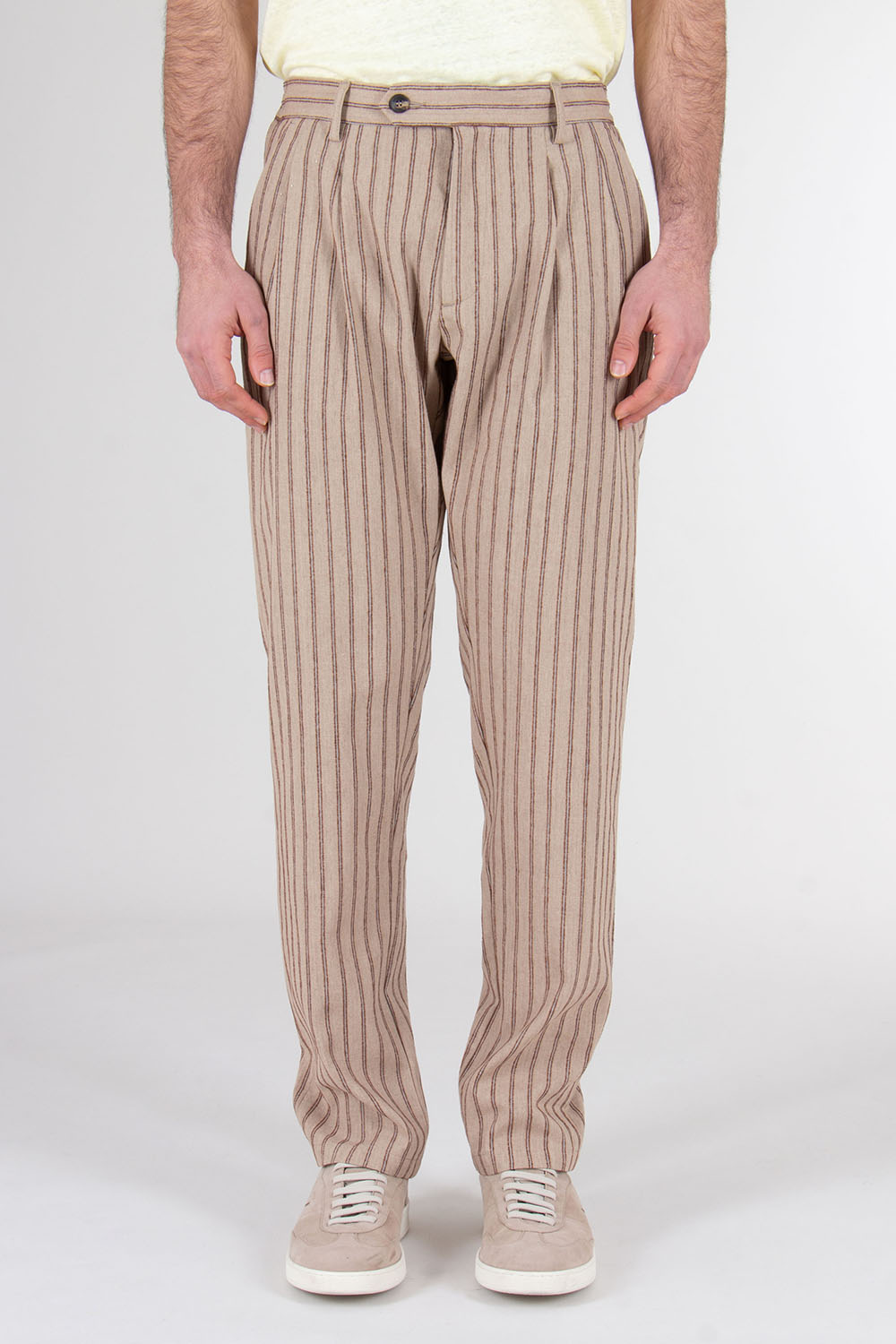 MC2 SAINT BARTH Regular Fit Striped Trousers Havier  