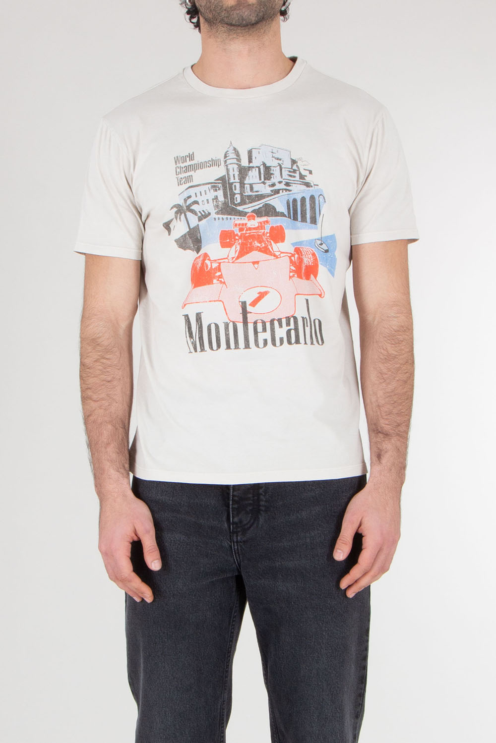 BOWERY NYC Regular Fit Cotton T-Shirt 