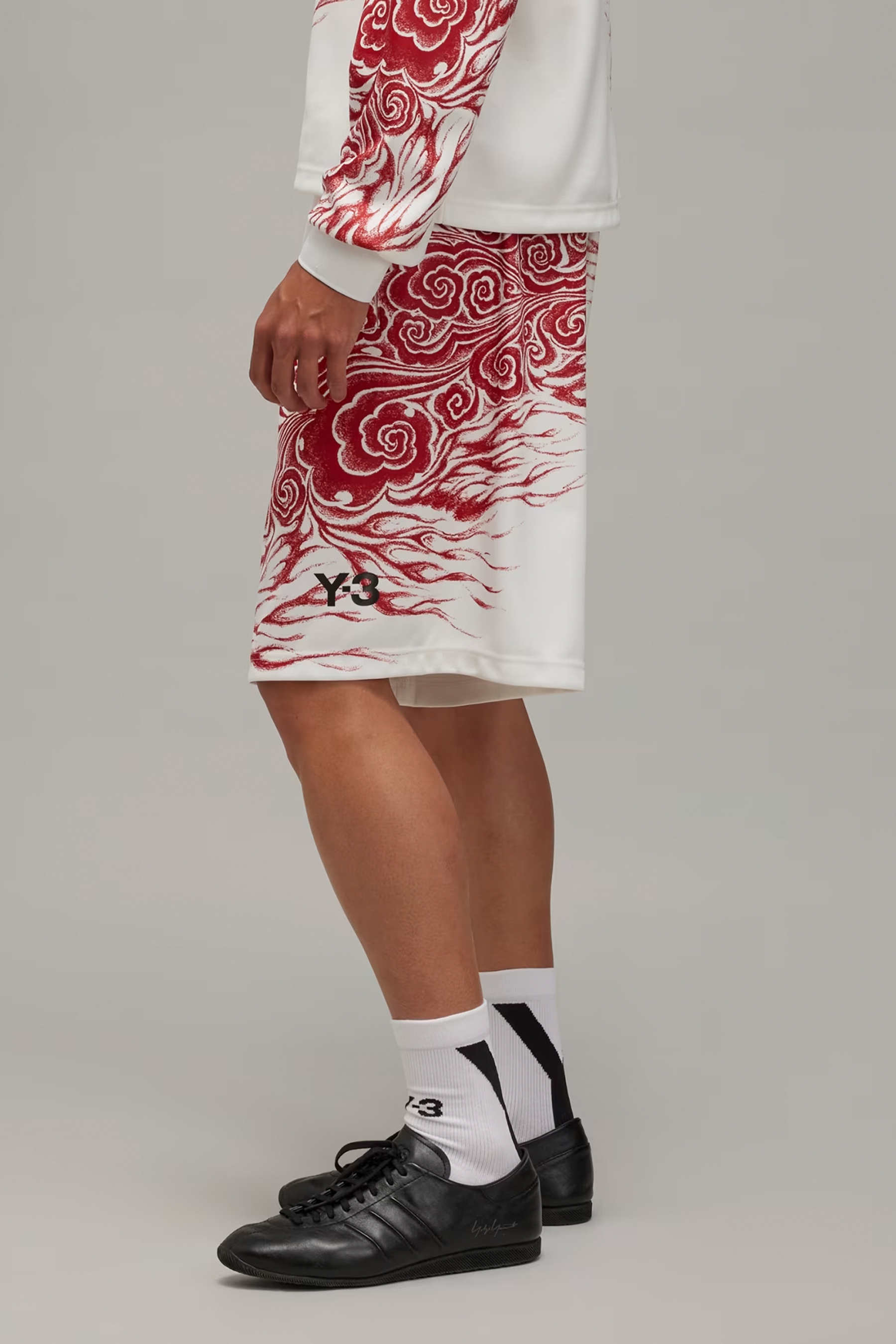 Y-3 X JFA Recycled Polyester Graphic Shorts Y-3 X JFA Recycled Polyester Graphic Shorts