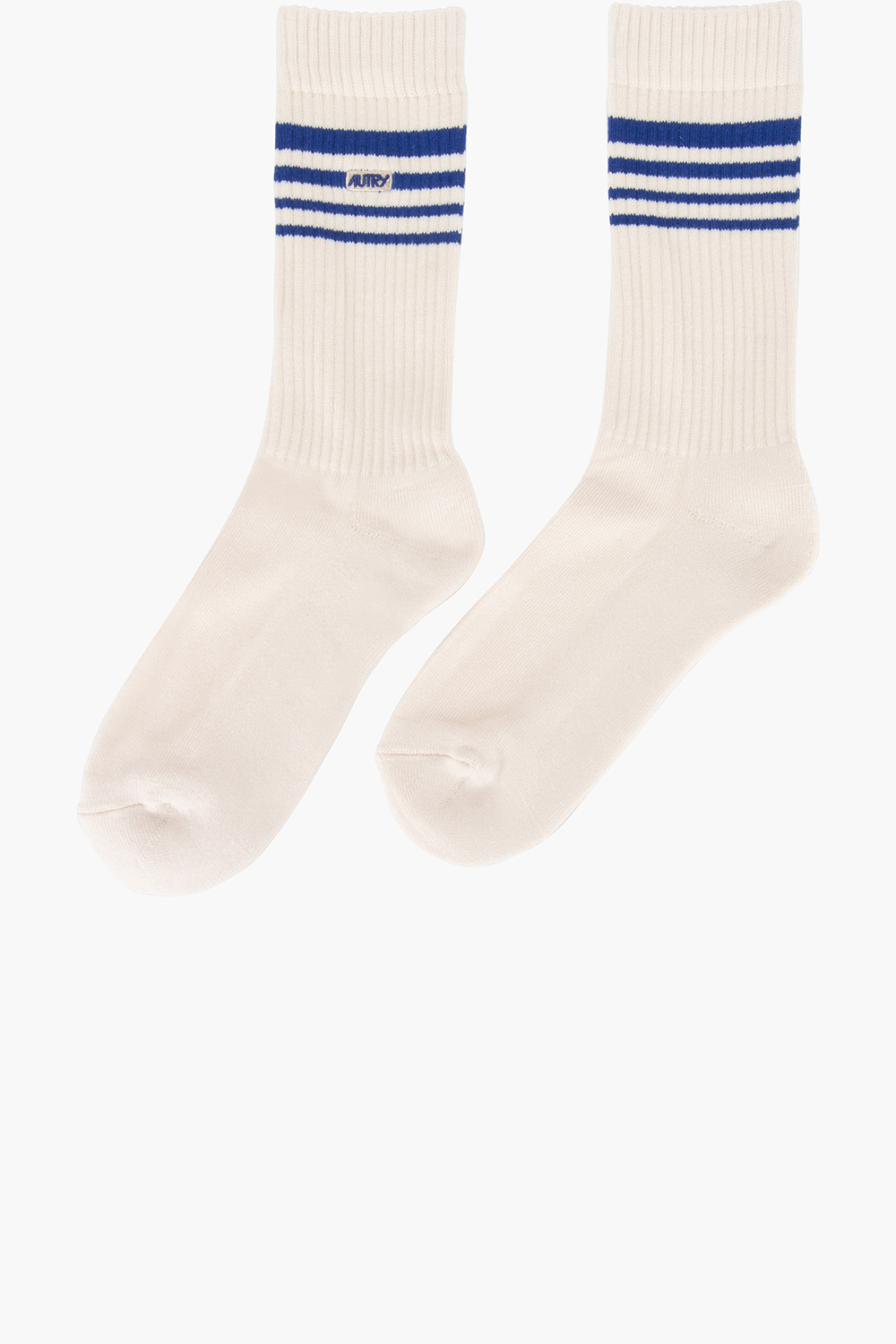 AUTRY Jacquard Stripes Cotton Blend Stretch Socks