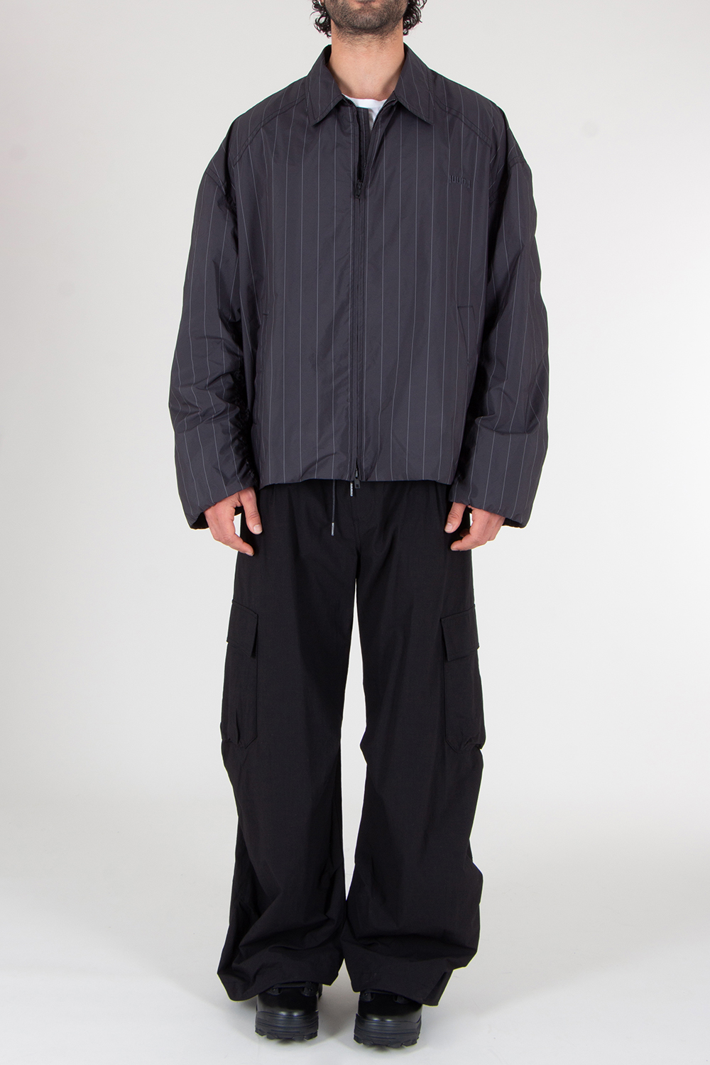 JUNN.J Oversized Zip Up Windbreaker