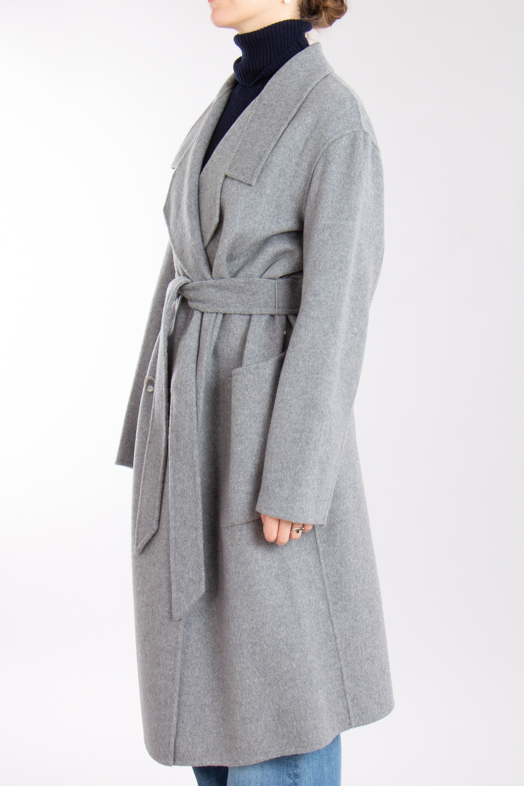 BOSS Recycled Double Face Wool Blend Coat Clibar BOSS Recycled Double Face Wool Blend Coat Clibar