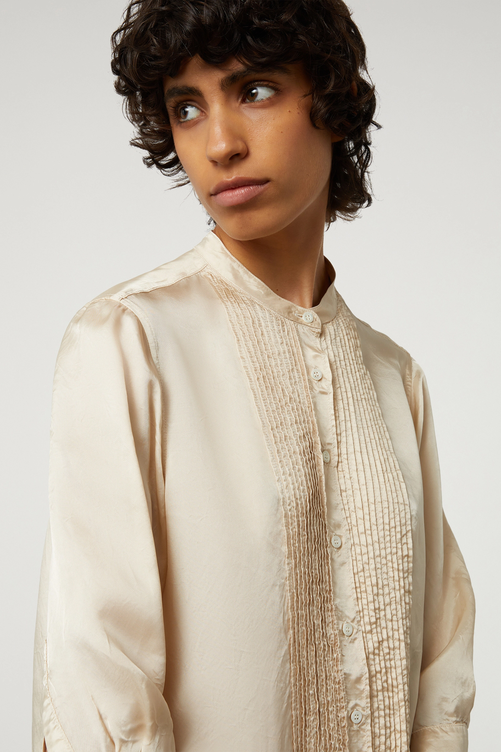 ASPESI Long Viscose Blouse 