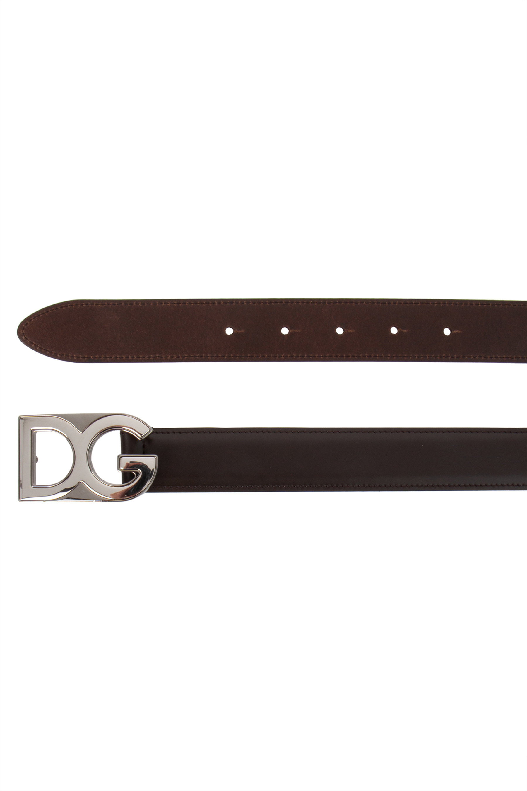 DOLCE & GABBANA Logo Leather Belt DOLCE & GABBANA Logo Leather Belt