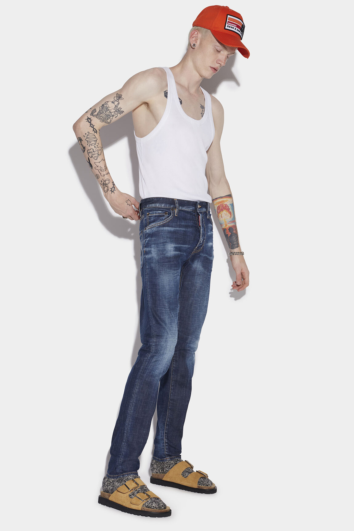DSQUARED2 Dark Clean Wash Cool Guy Jeans