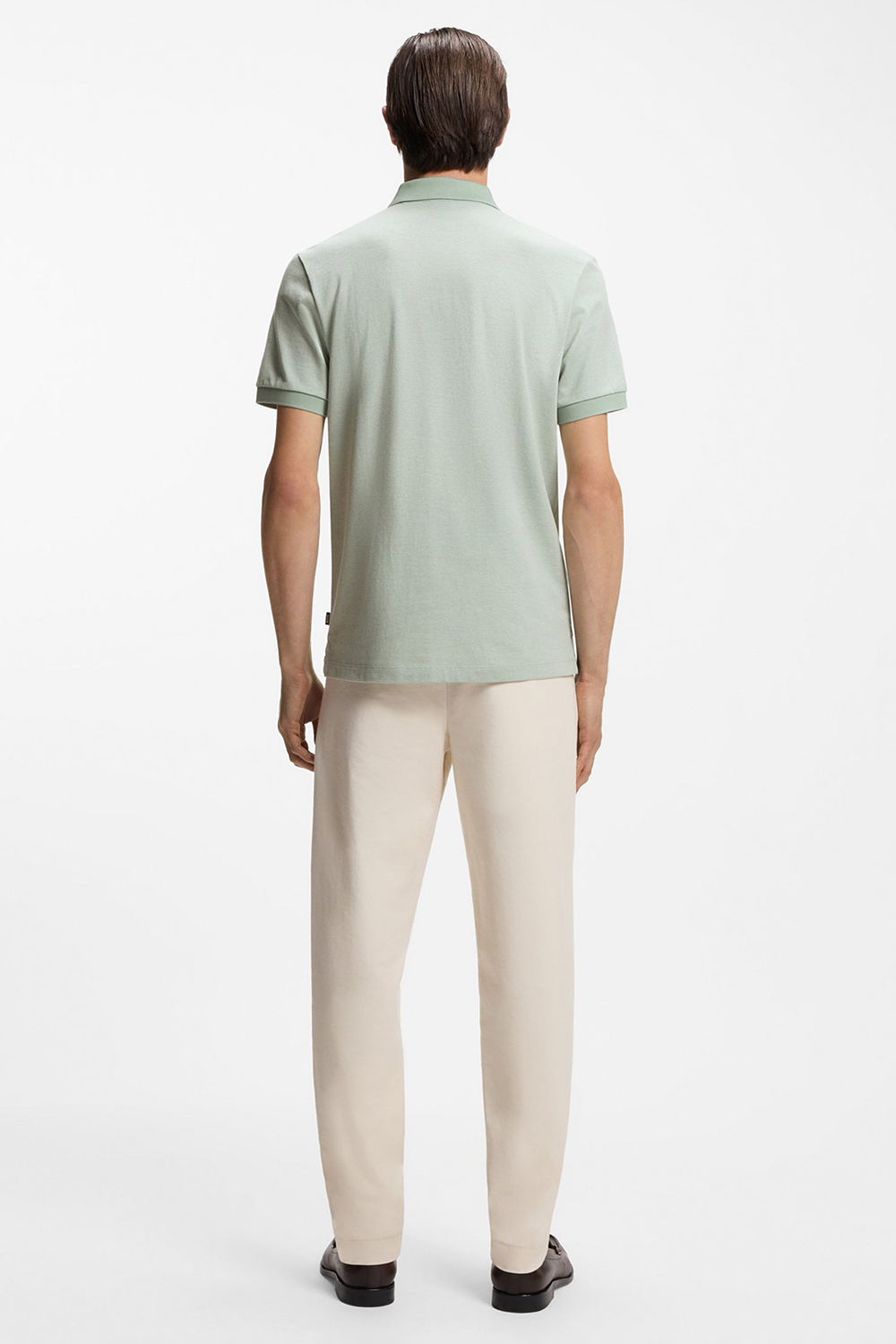 Leinen, T-shirt, Person, Stehend, Mann