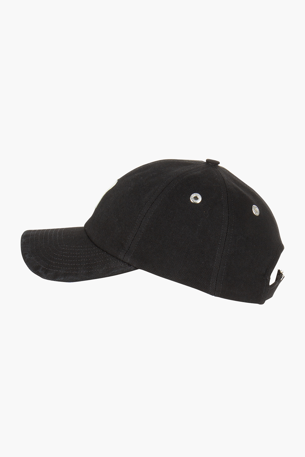 AMI PARIS Cotton Monogram Felt Patch Cap