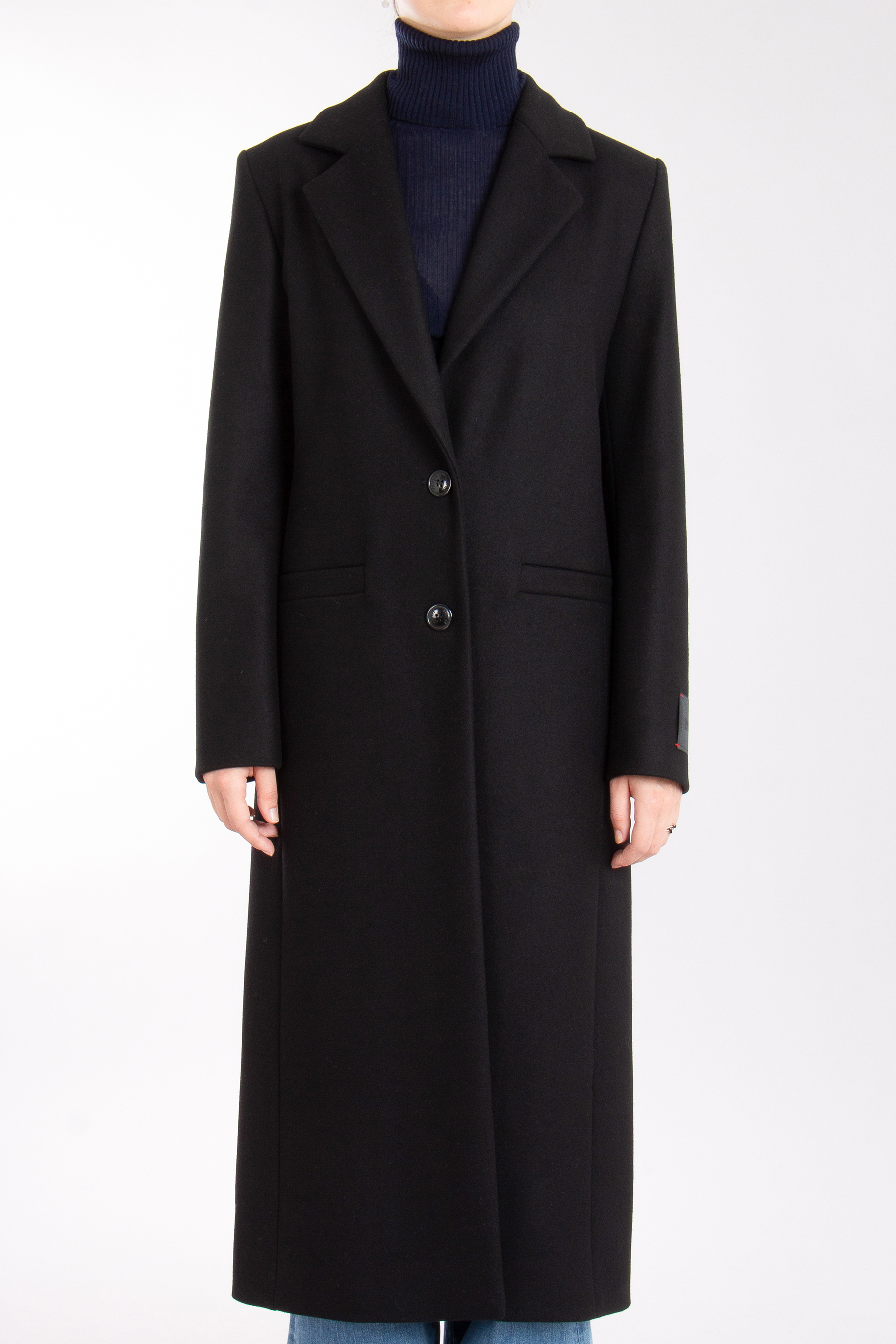 HUGO Virgin Wool Blend Coat Mojeni HUGO Virgin Wool Blend Coat Mojeni