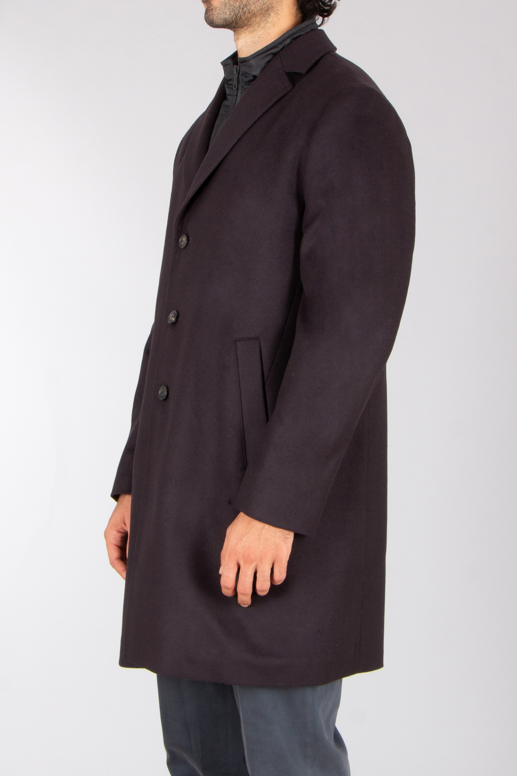 MAXIMILIAN Regular Fit 2-in-1 Virgin Wool-Cashmere Blend Coat Garrett Bekleidung, Mantel, Trenchcoat