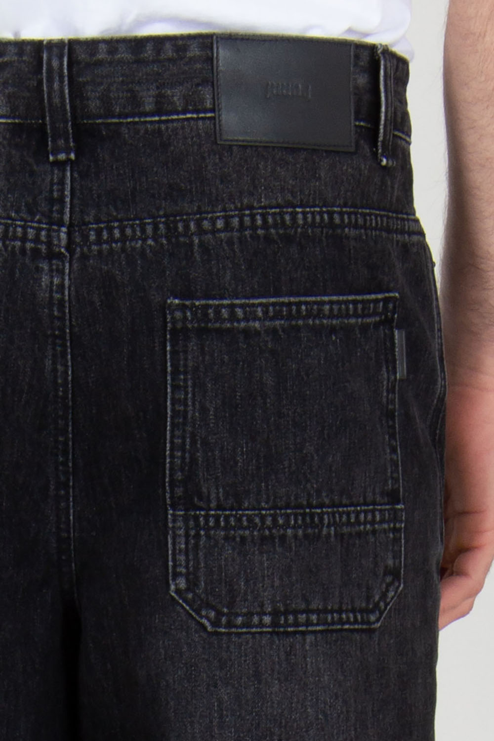 JUNN.J Wide Leg washed Denim Jeans