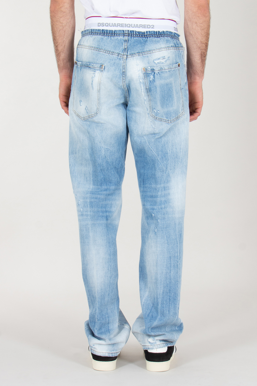 DSQUARED2 Relaxed Fit Distressed Jeans