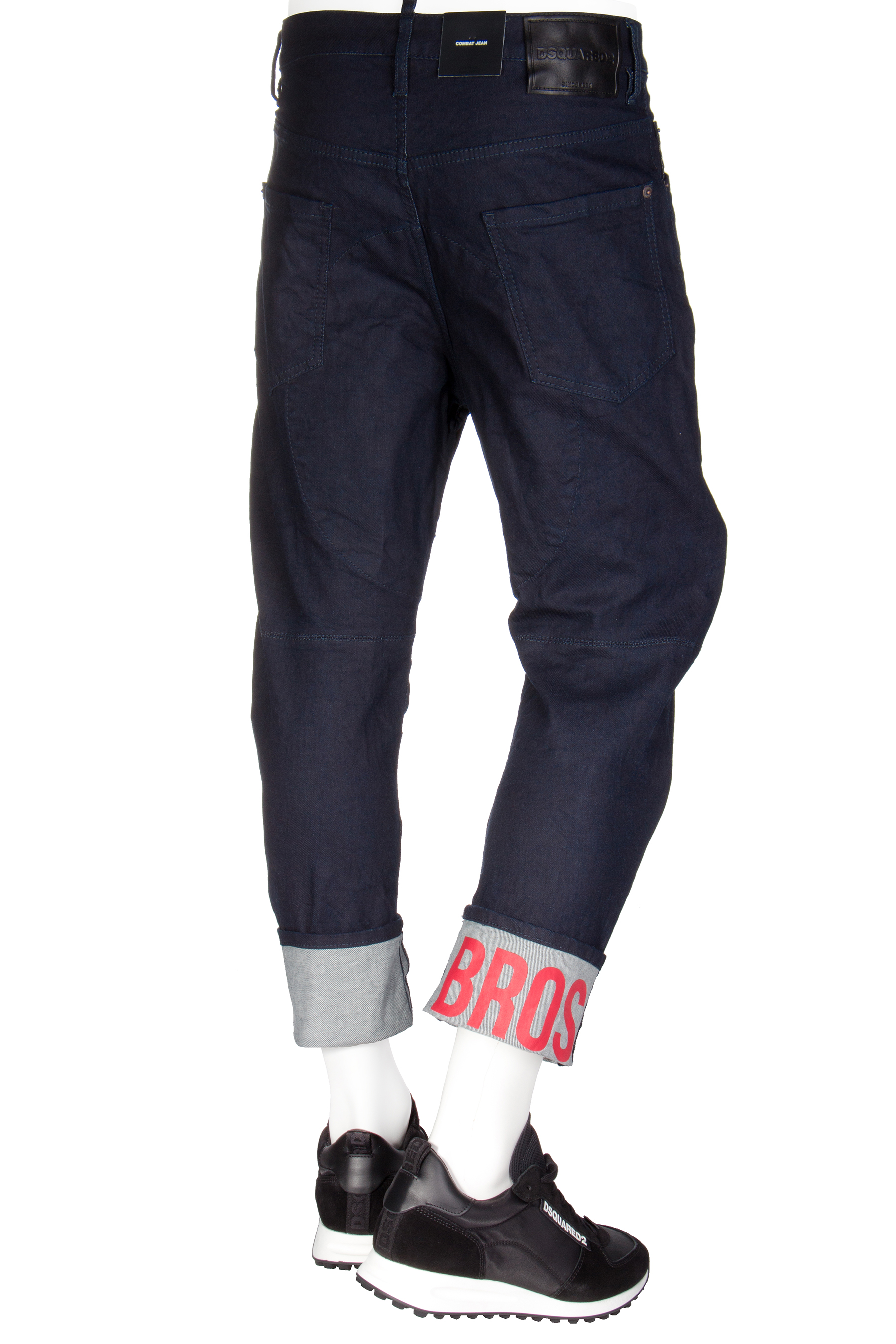 DSQUARED2 Dark Wash Combat Jeans | S74LB0909S30711470