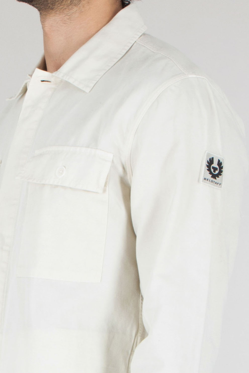 BELSTAFF Cotton-Linen Blend Overshirt