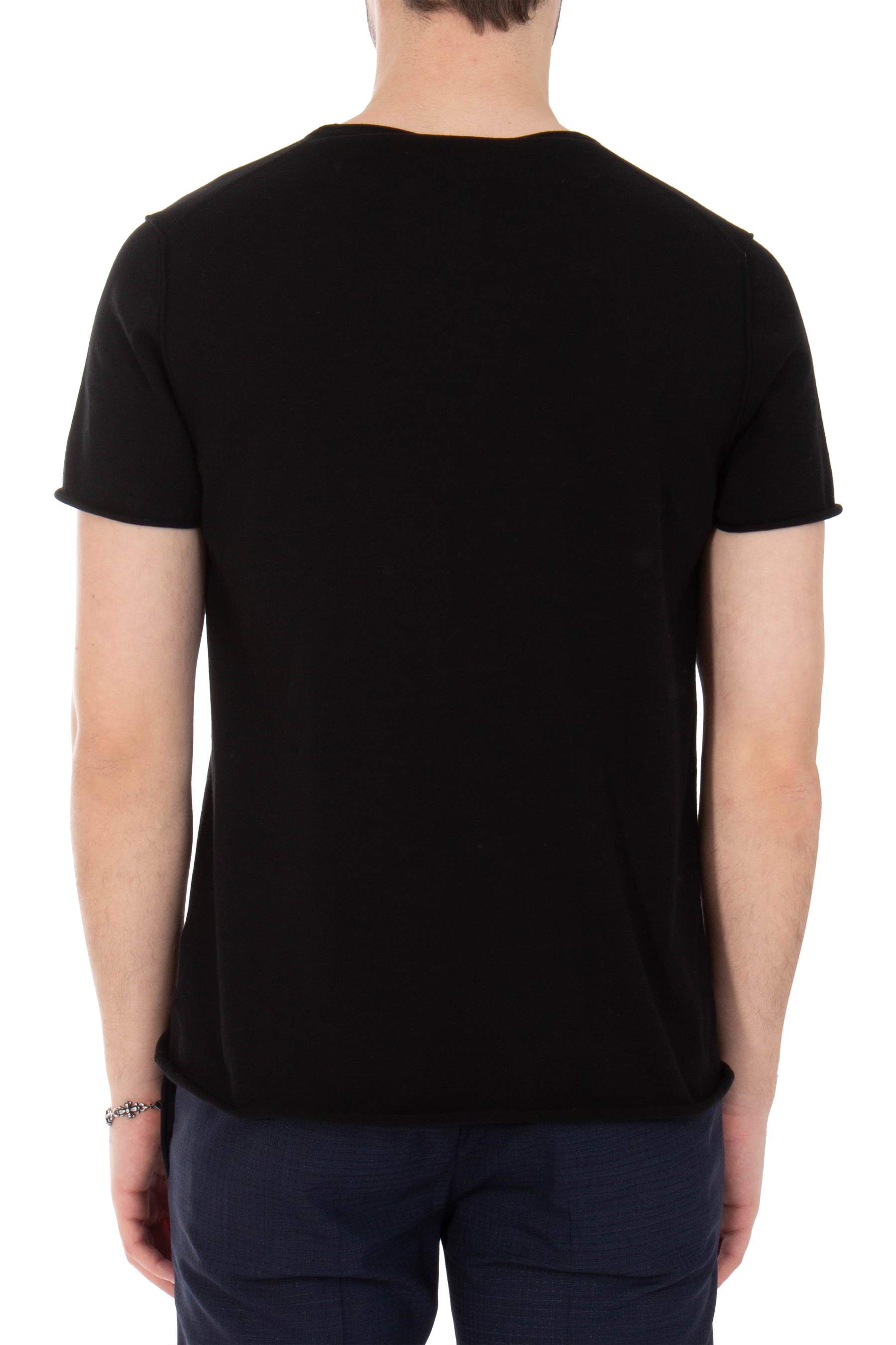 AIDA BARNI Knitted Cotton T-Shirt