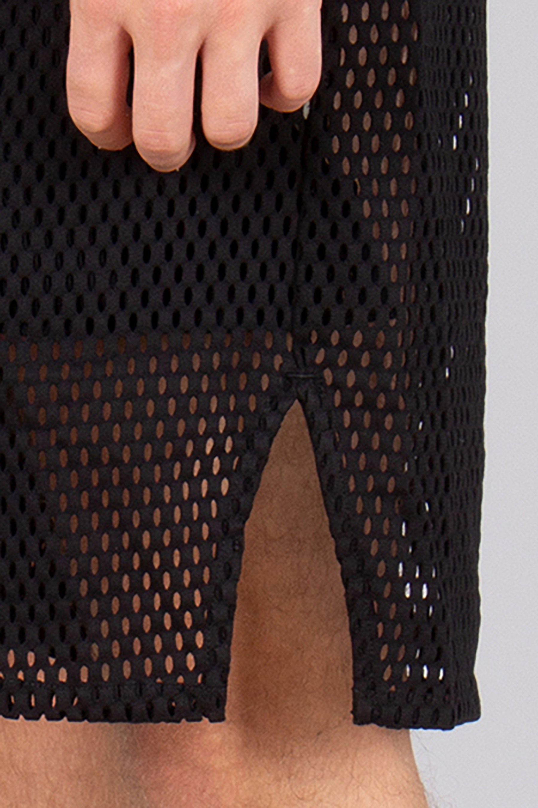 RICK OWENS DRKSHDW X Champion Loose Fit Organic Cotton Mesh Shorts RICK OWENS DRKSHDW X Champion Loose Fit Organic Cotton Mesh Shorts