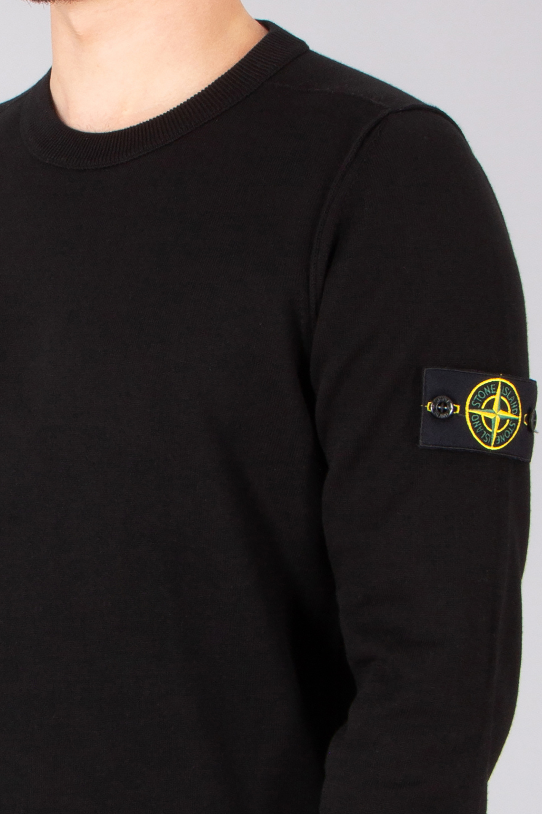 STONE ISLAND Soft Organic Cotton Sweater STONE ISLAND Soft Organic Cotton Sweater