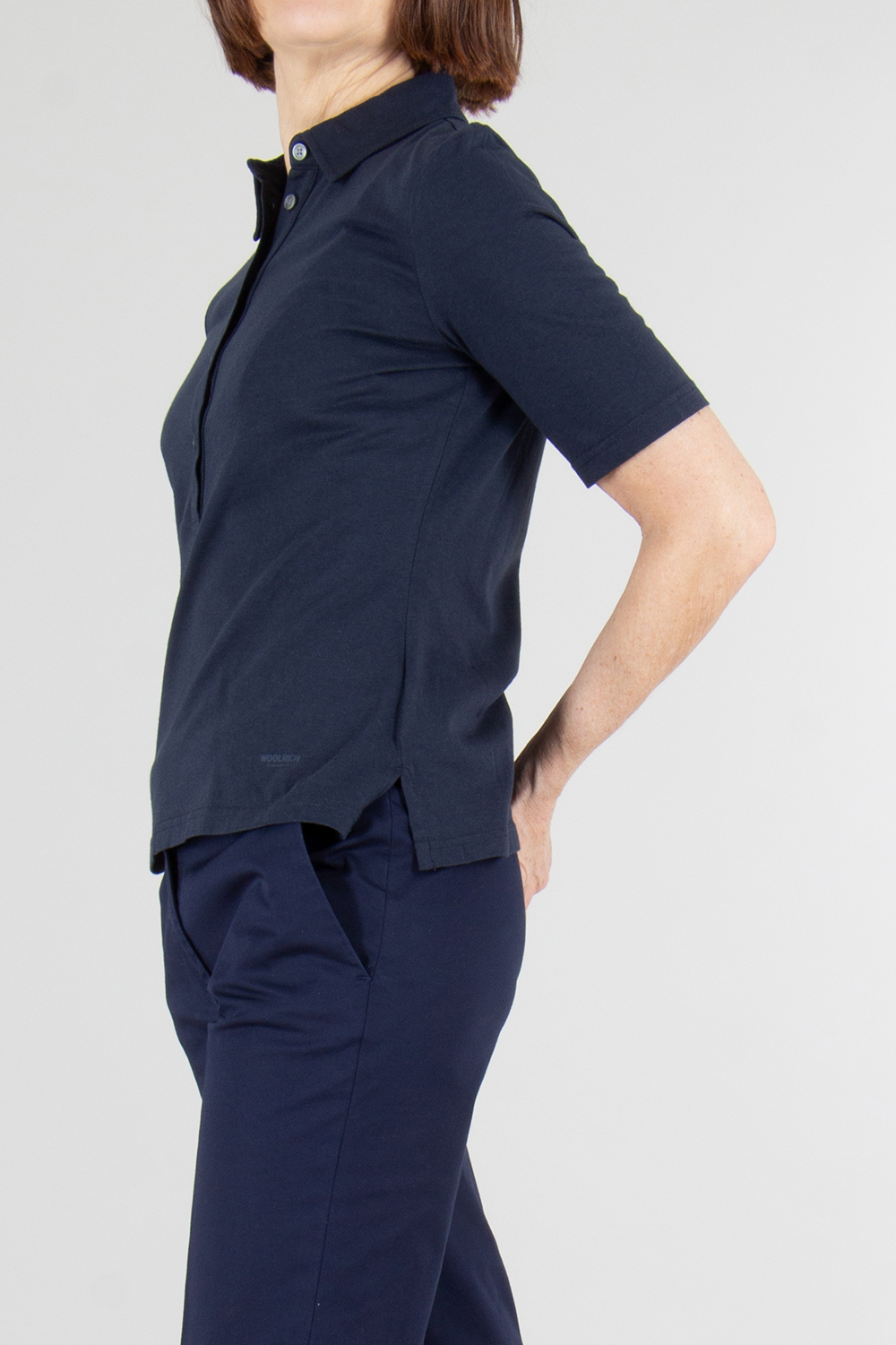 WOOLRICH Cotton Modal Polo Shirt