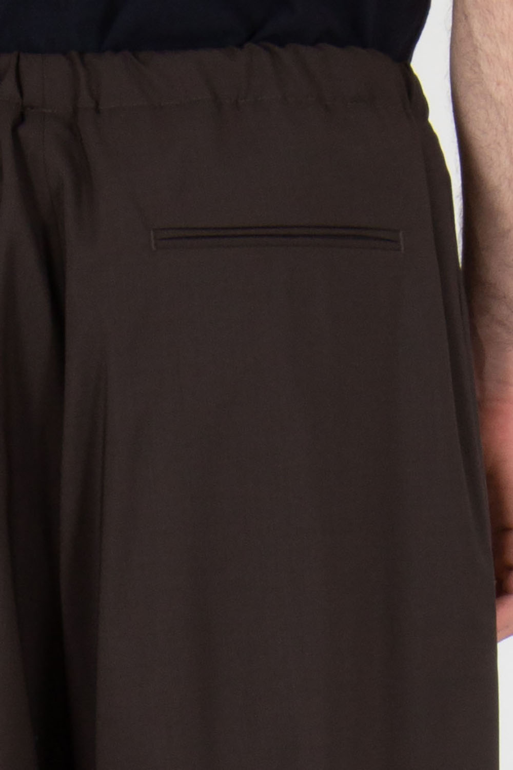 BECKHAM x BOSS Relaxed Fit Wide Leg Trousers 