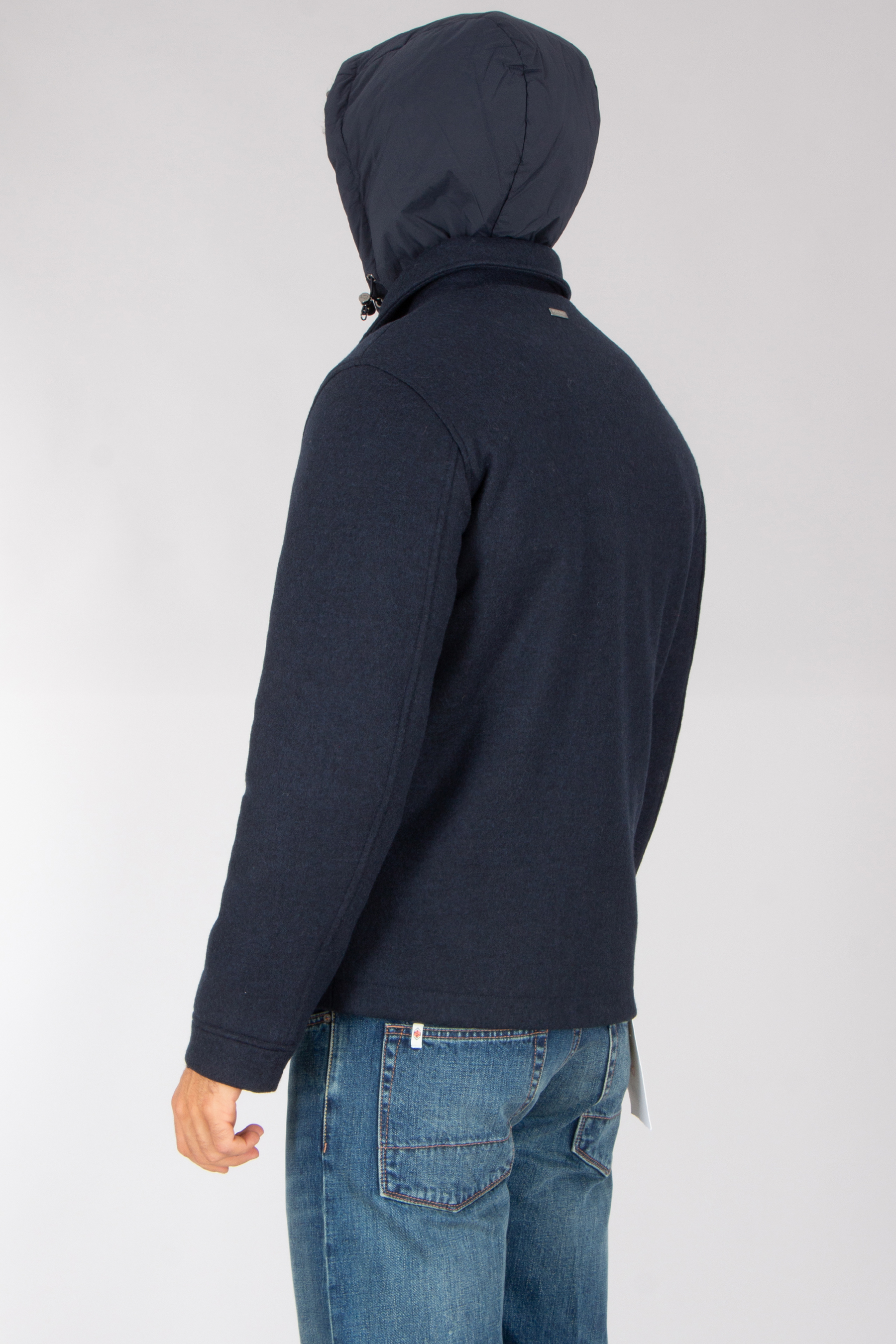 WOOLRICH Regular Fit Knitted Wool Blend Shirt Jacket Mantel, Kapuzenpulli, Pullover, Sweatshirt, Jacke