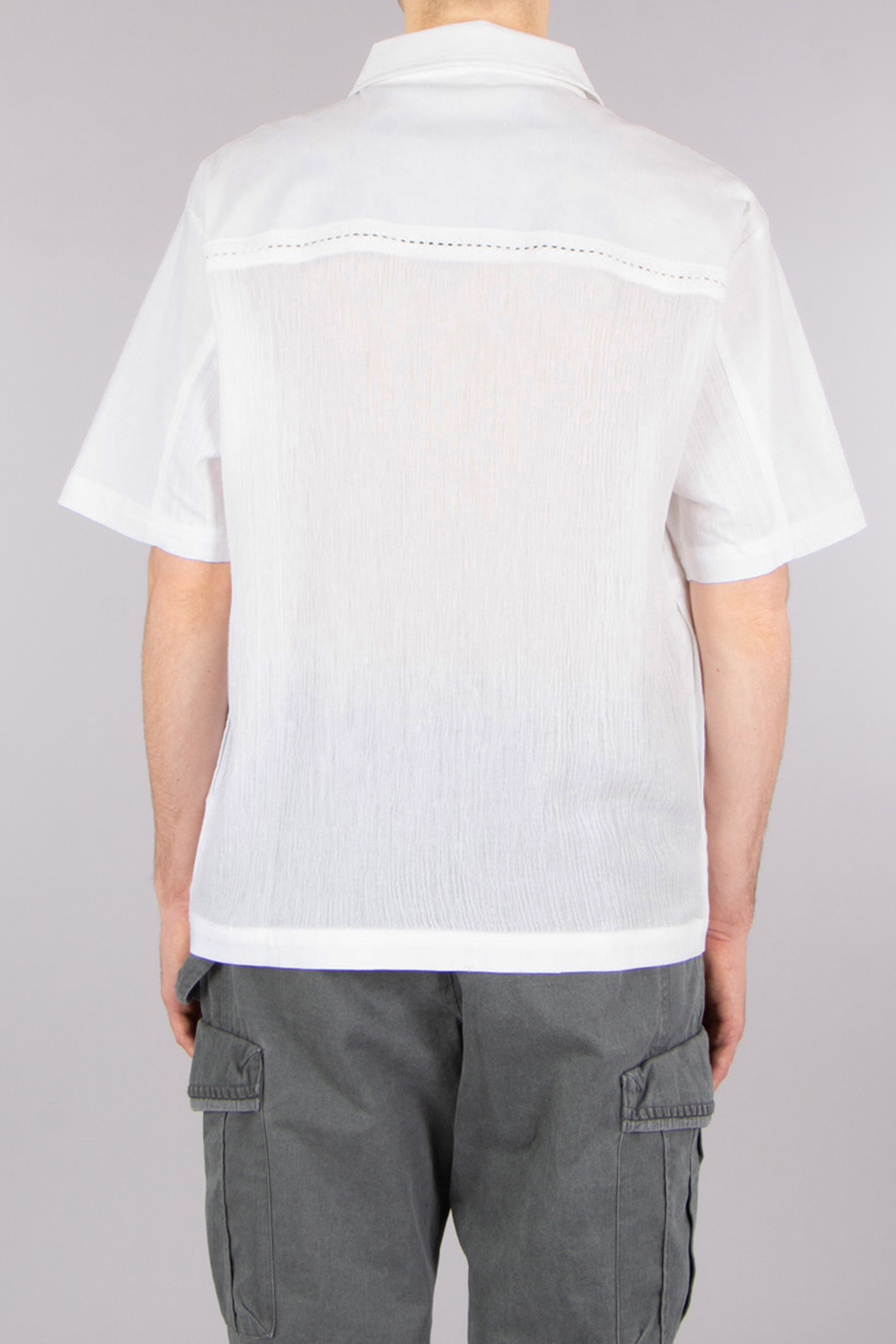 XLIM Relaxed Fit Cotton-Linen Blend Short-Sleeve Shirt XLIM Relaxed Fit Cotton-Linen Blend Short-Sleeve Shirt