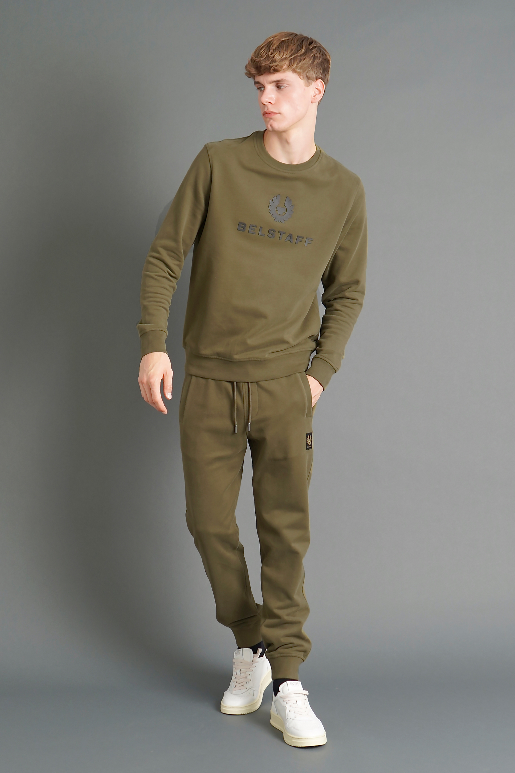 BELSTAFF Signature Cotton Fleece Sweatshirt