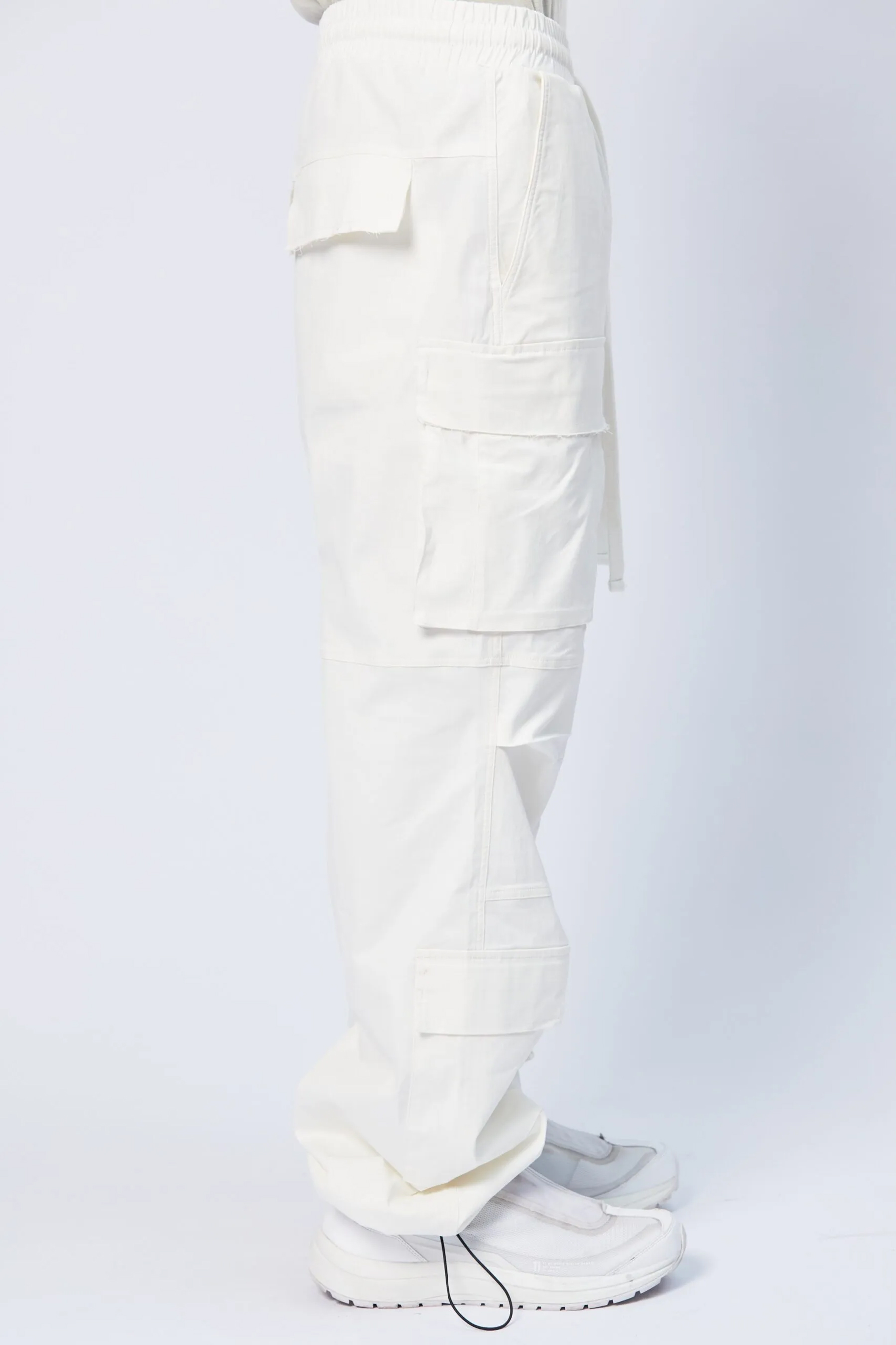 THOM KROM Drop Crotch Cotton Stretch Pants THOM KROM Drop Crotch Cotton Stretch Pants