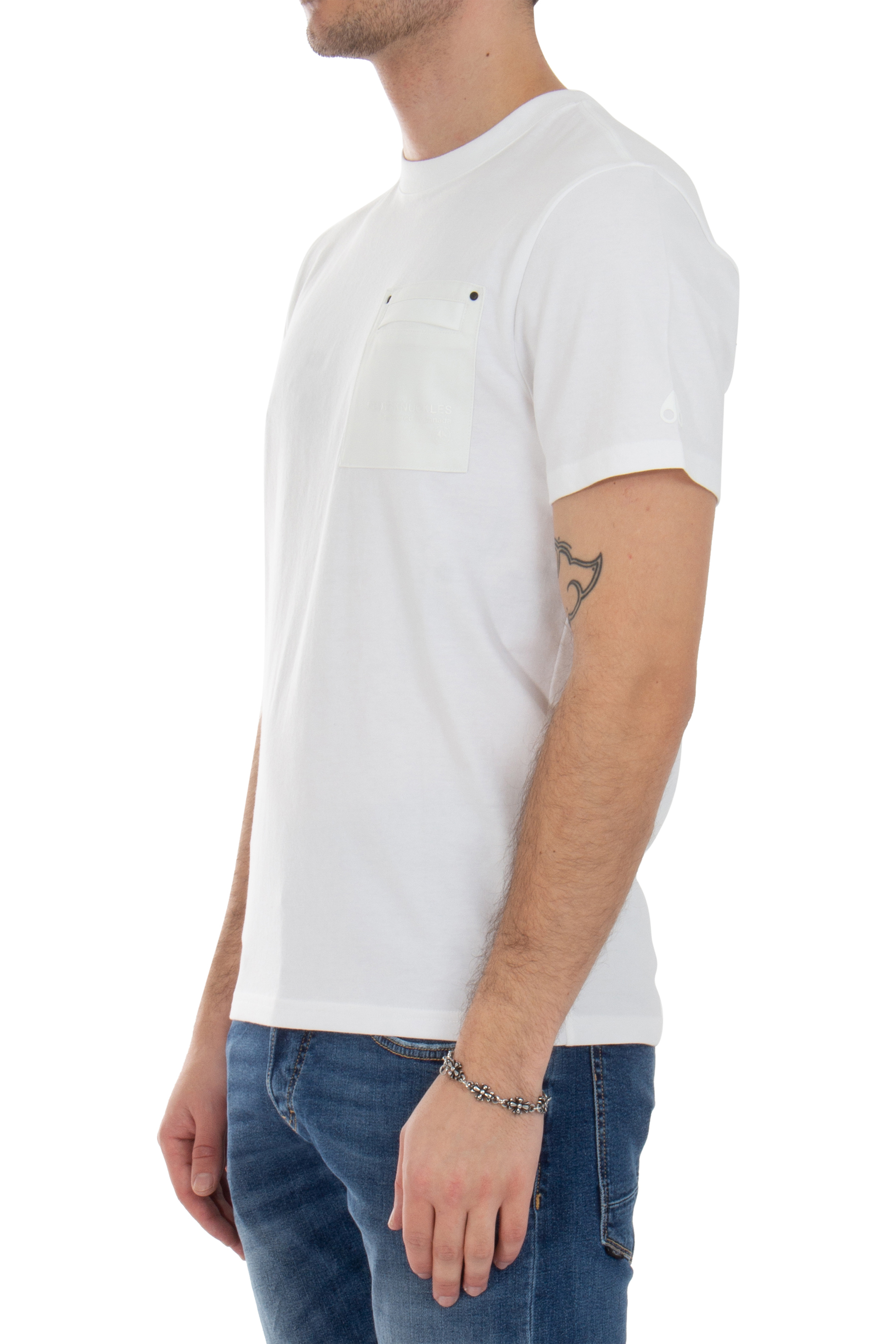 MOOSE KNUCKLES Cotton Jersey T-Shirt Dalon