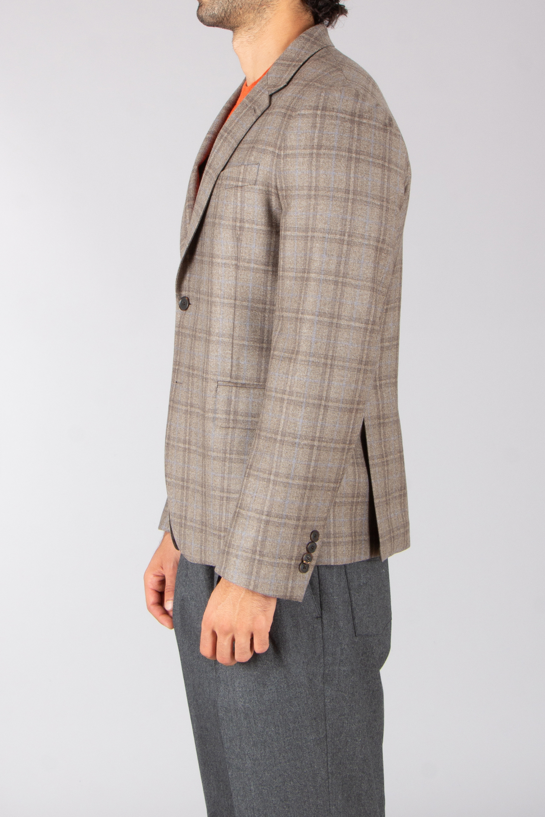 PAUL SMITH Regular Fit Checked Virgin Wool Jacket Blazer, Mantel, Jacke, Leinen, Anzug