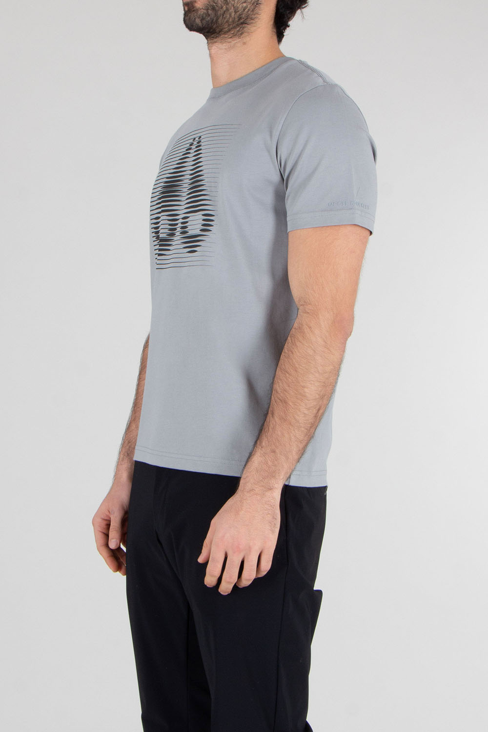 MOOSE KNUCKLES Regular Fit Logo Graphic Print Pima Cotton Jersey T-Shirt Raydaze