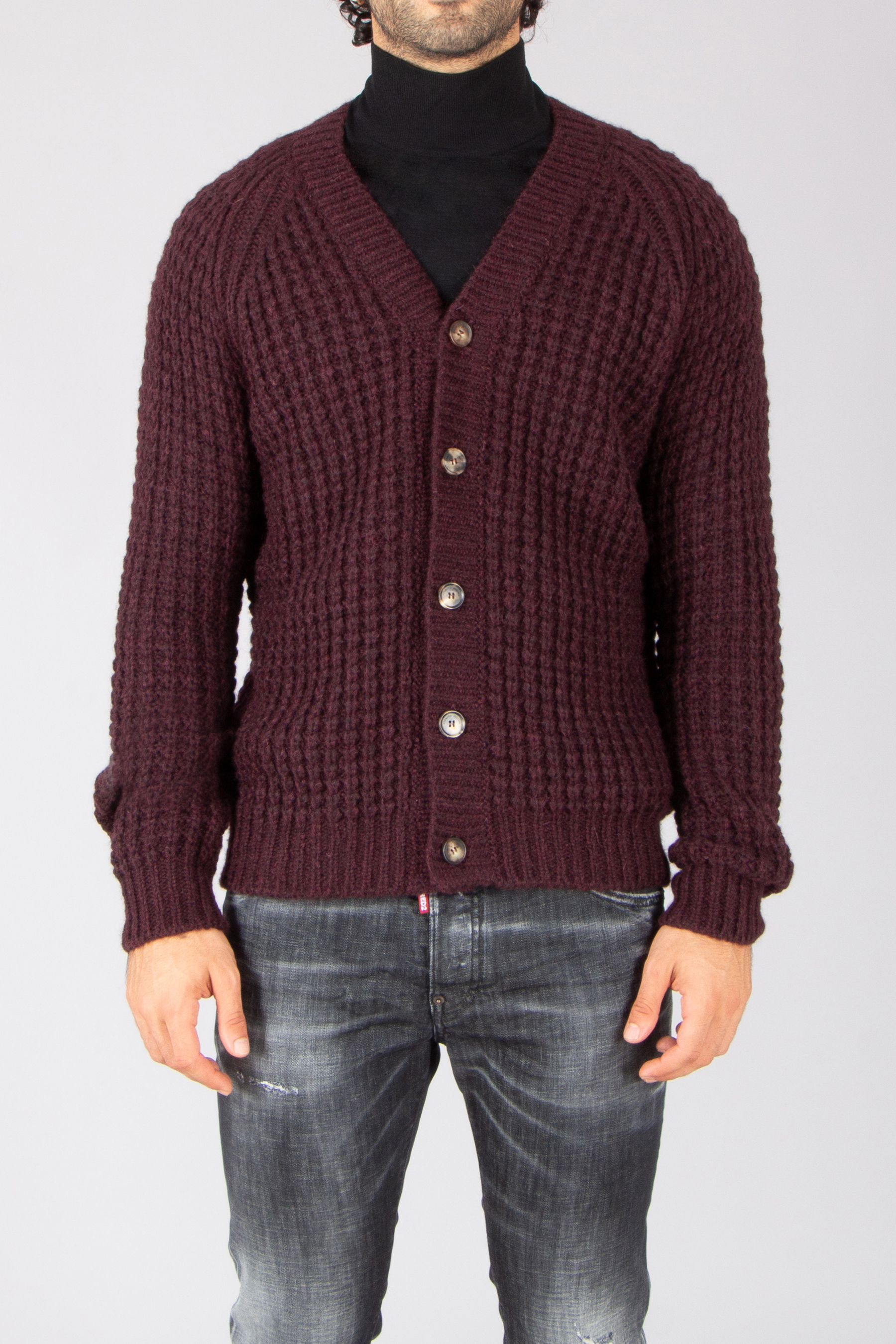 Bekleidung, Strickwaren, Pullover, Strickjacke