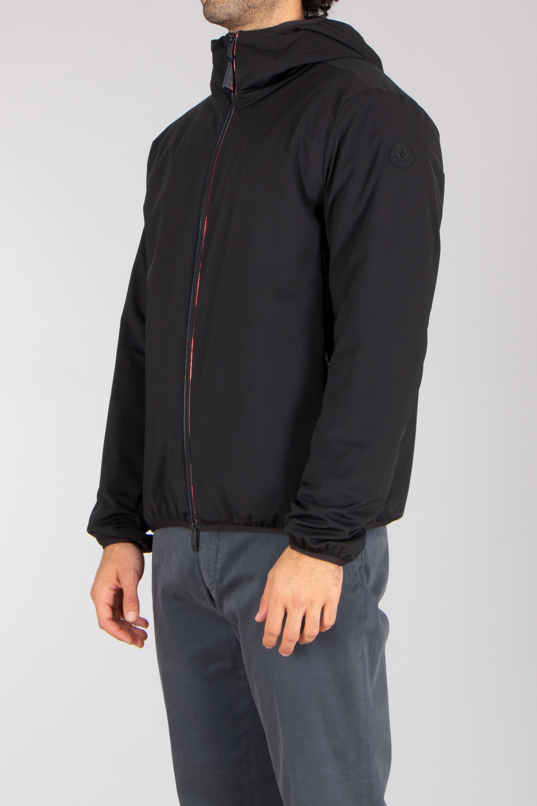 MONCLER Batisse Regular Fit Soft Shell Léger Down Jacket Mantel, Jacke, Kapuzenpulli, Mann, Person