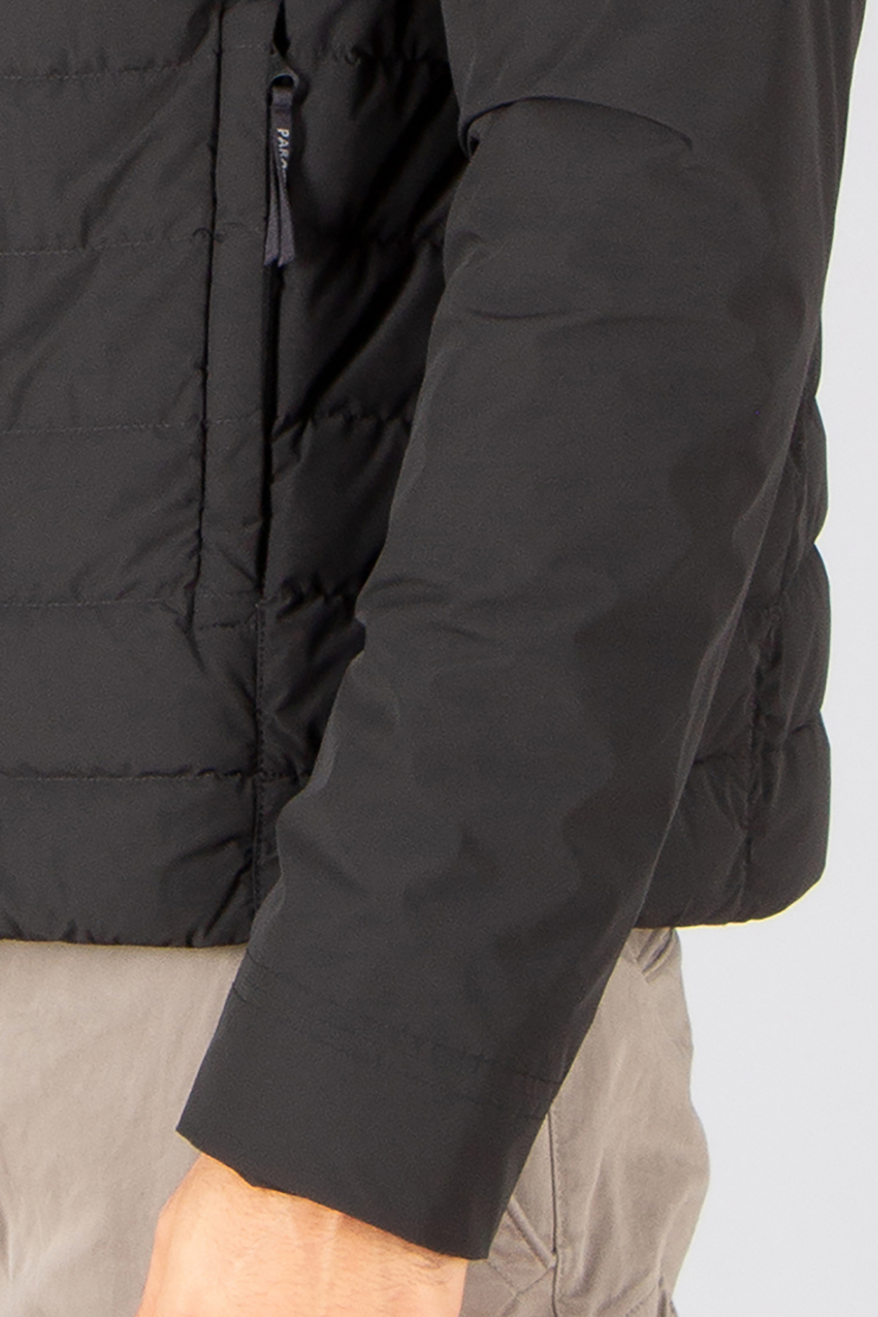 PARAJUMPERS Regular Fit Nylon Stretch Down Jacket Berel Bekleidung, Mantel, Jacke, Langarm, Ärmel