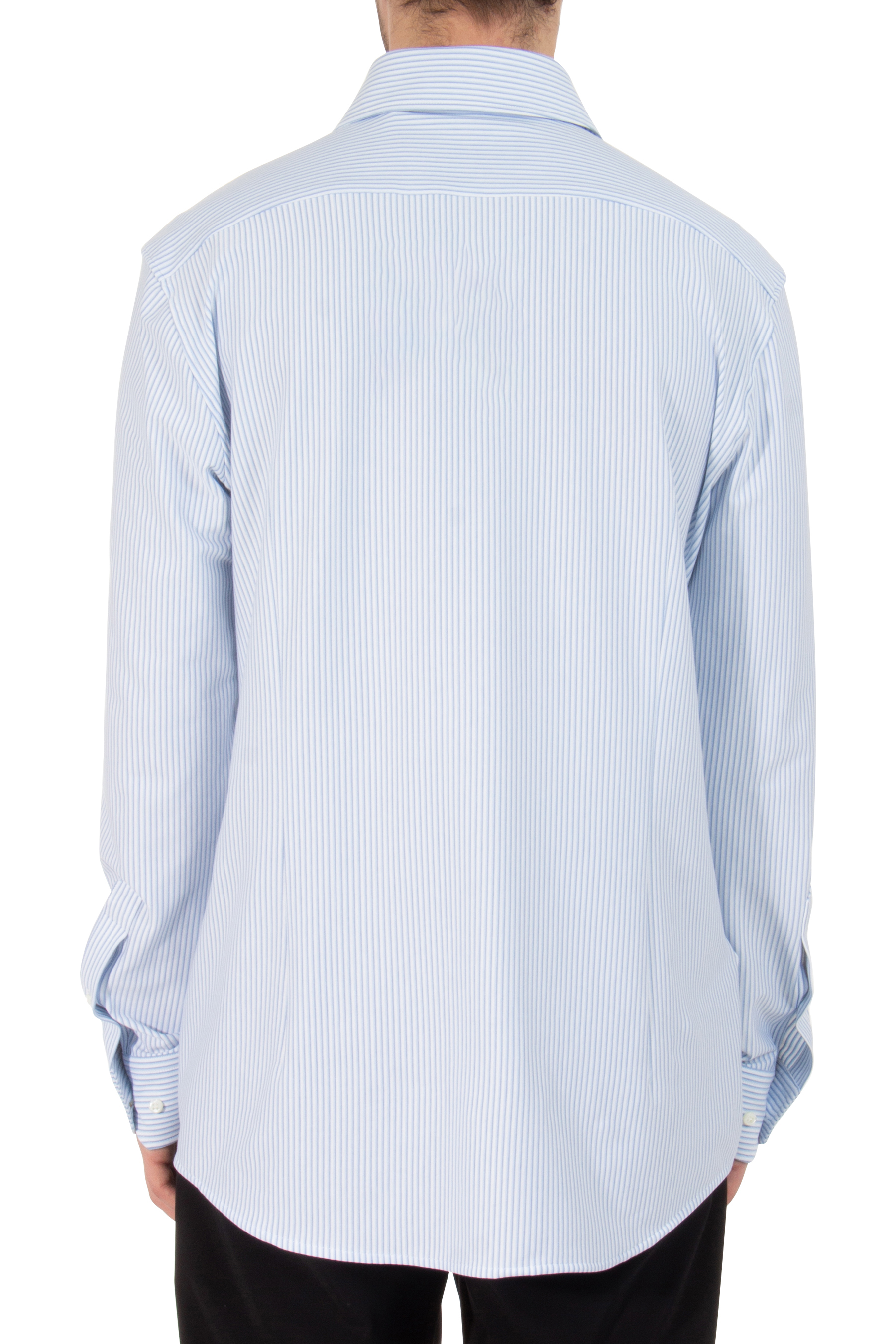 BOSS Striped Cotton Blend Stretch Shirt L-Hays BOSS Striped Cotton Blend Stretch Shirt L-Hays