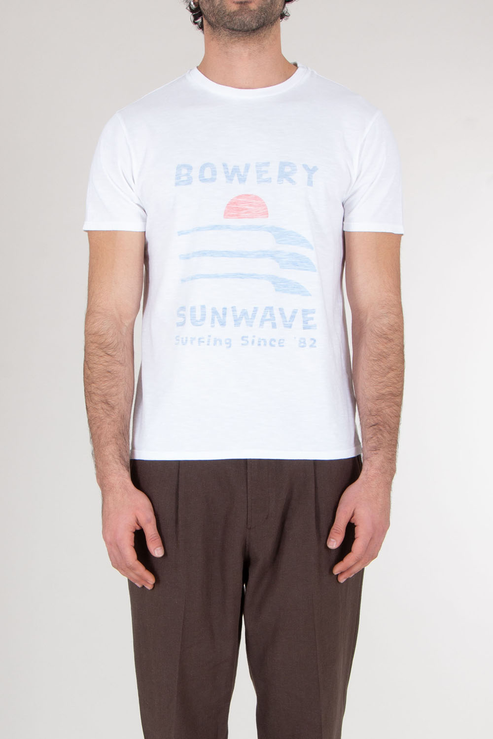 BOWERY NYC Regular Fit Cotton T-Shirt 