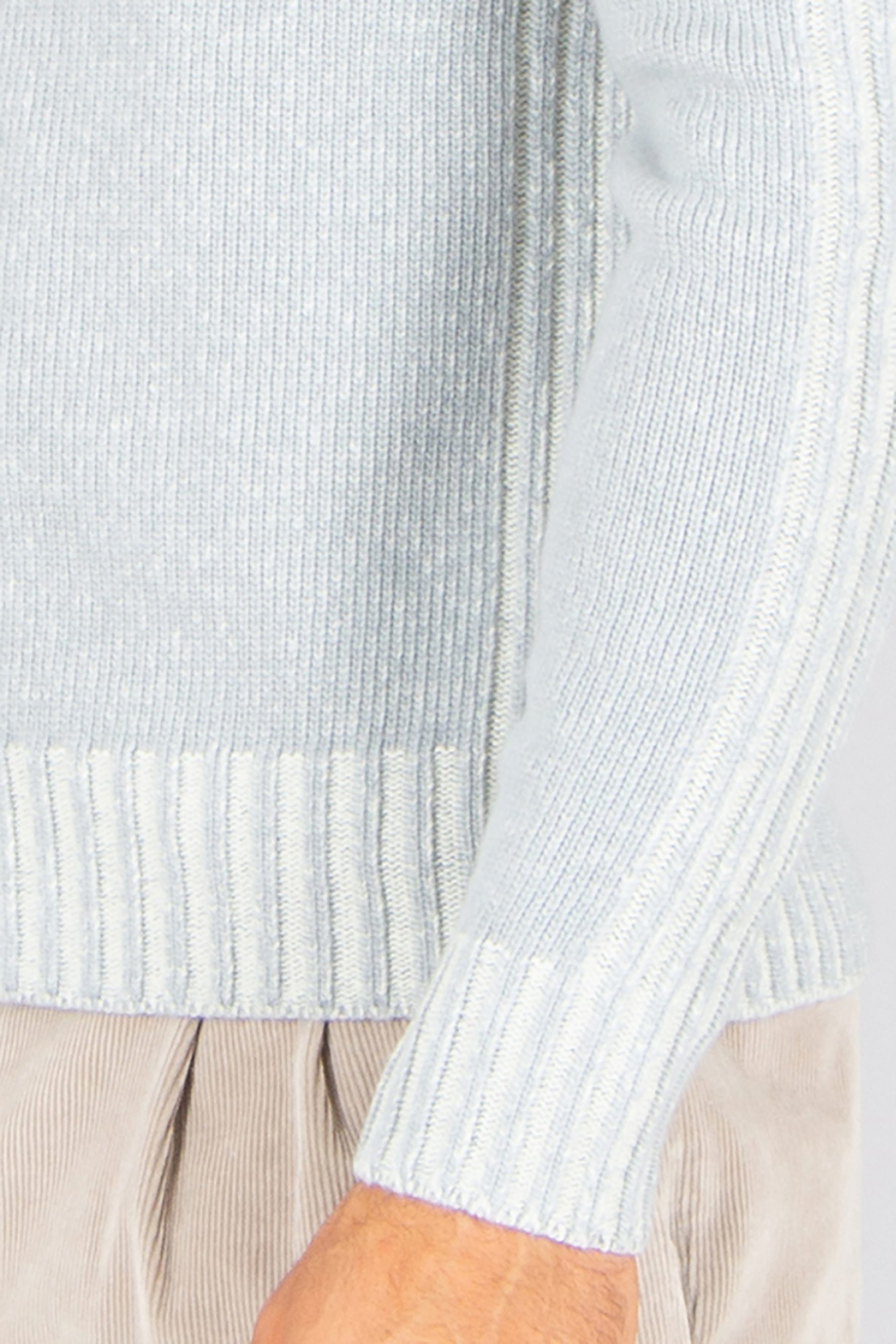 BELSTAFF Regular Fit Wool Full Zip Sweater Seasonal Watch Bekleidung, Strickwaren, Pullover, Langarm, Ärmel