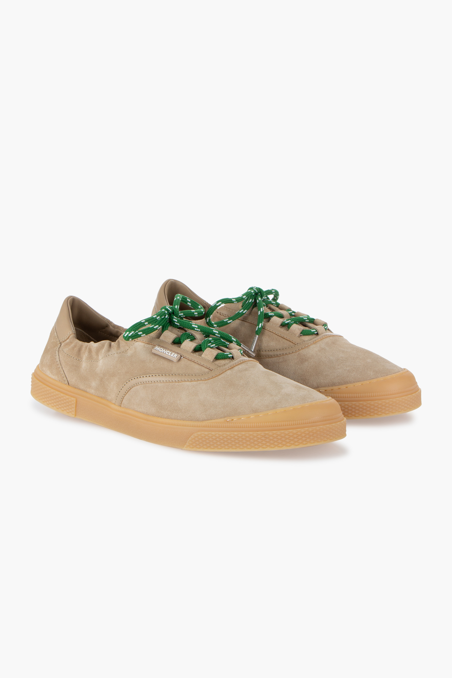 MONCLER Suede Leather Sneakers Vera Leisure