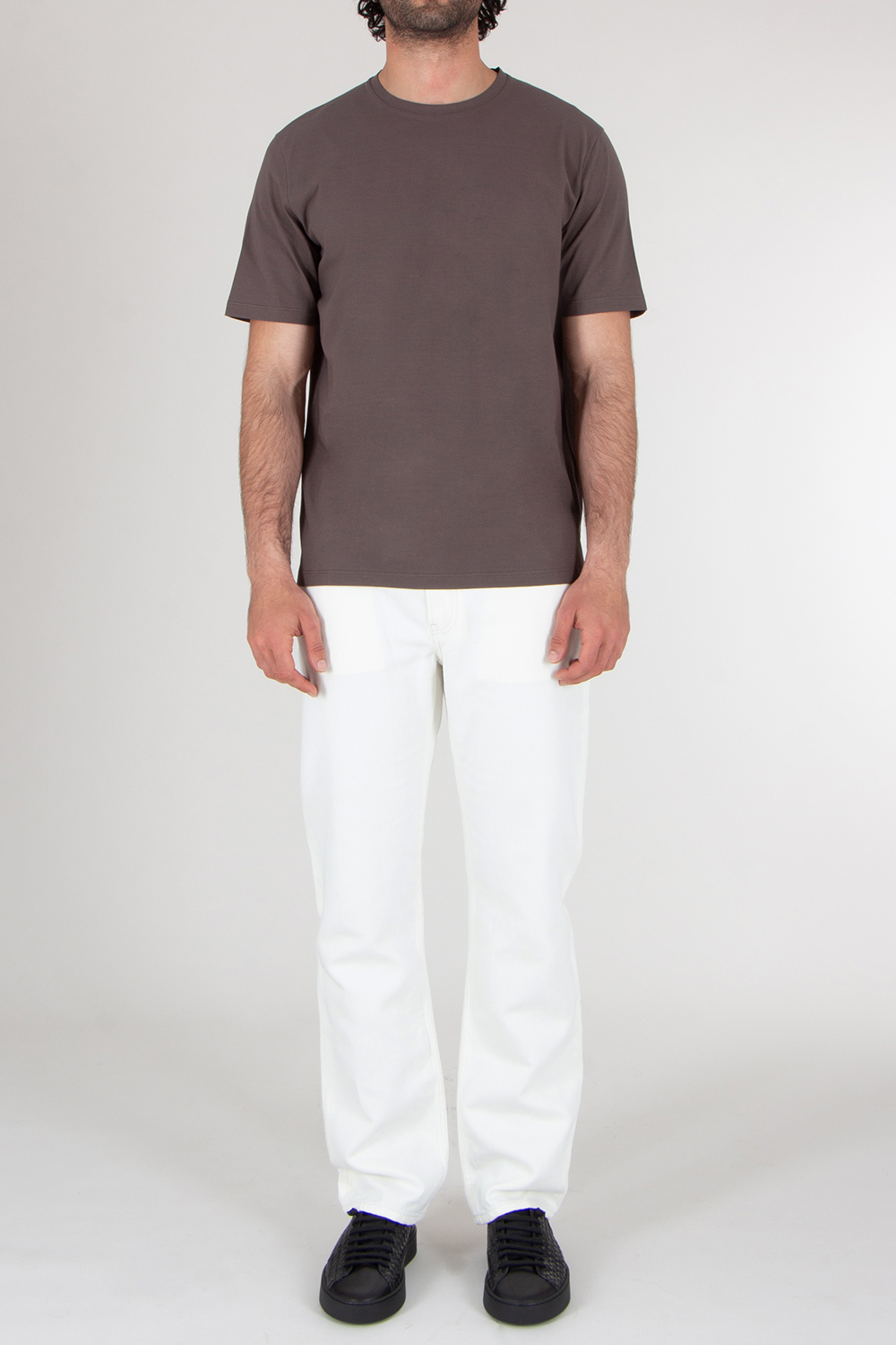 HERNO Super Fine Cotton Stretch T-Shirt 