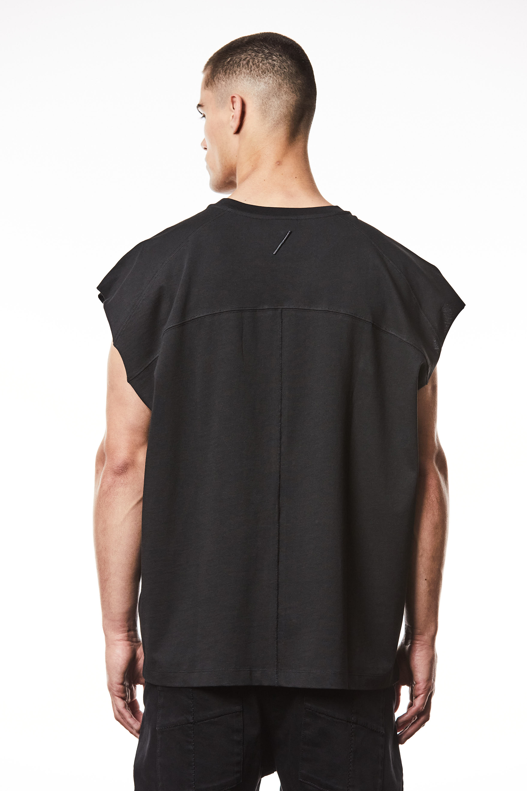 THOM KROM Oversized Cotton Jersey Tank Top THOM KROM Oversized Cotton Jersey Tank Top