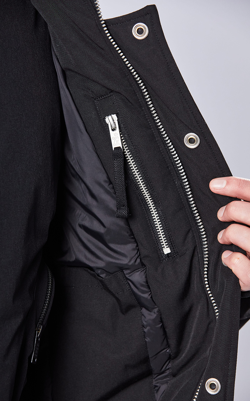 THOM KROM Water Repellent Cotton Mix Bomber Jacket