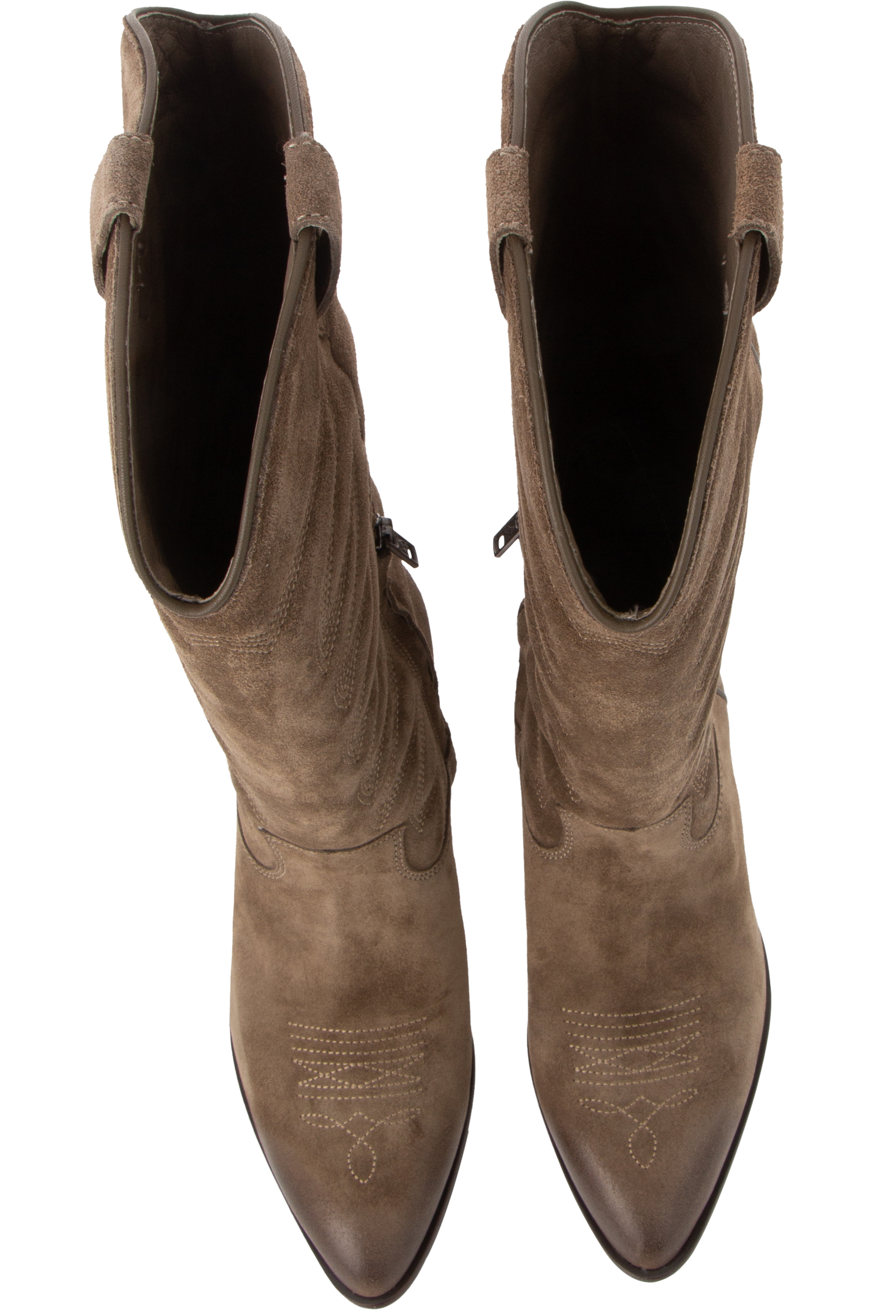 ASH Suede Cowboy Boots Heaven ASH Suede Cowboy Boots Heaven