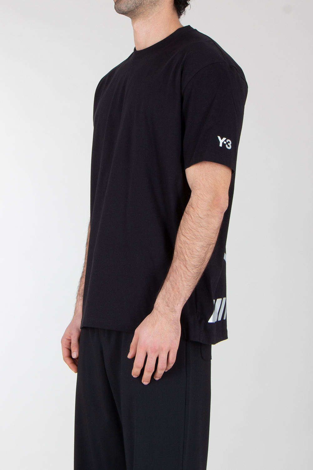 Y-3 x MERCEDES AMG PETRONAS Regular Fit Graphic Print Cotton T-Shirt