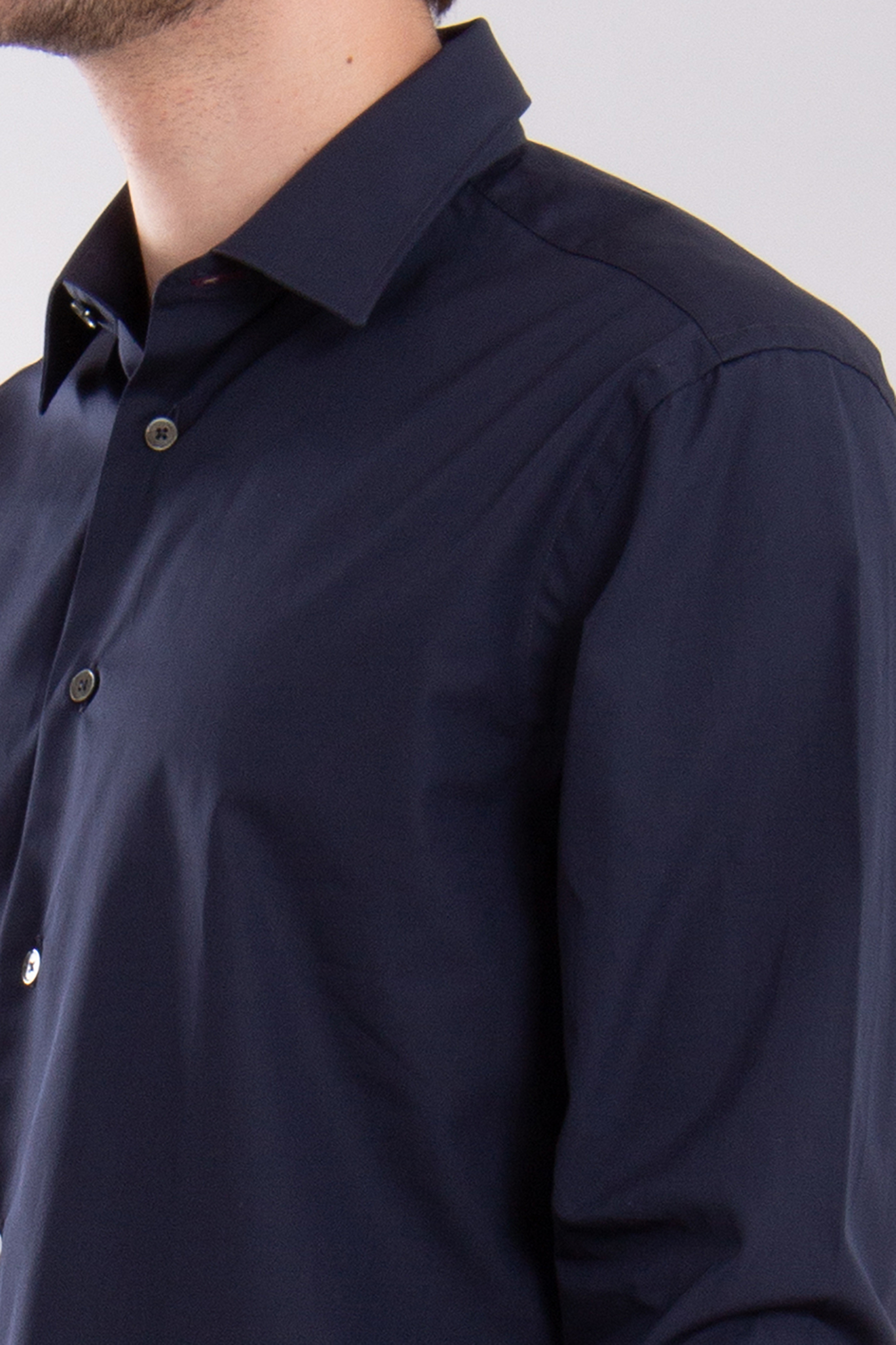 PAUL SMITH Tailored Fit 'Signature Stripe' Cuff Cotton Shirt
