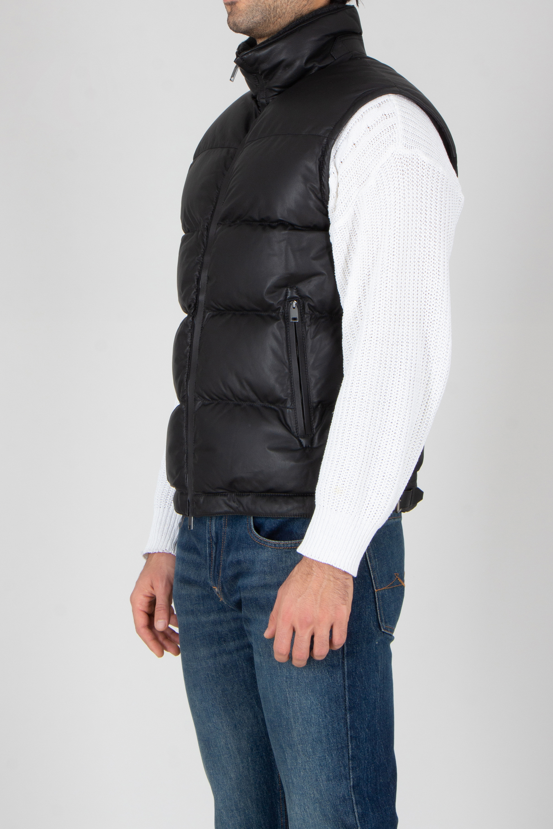 Weste, Rettungsweste, Mantel, Jacke, Jeans