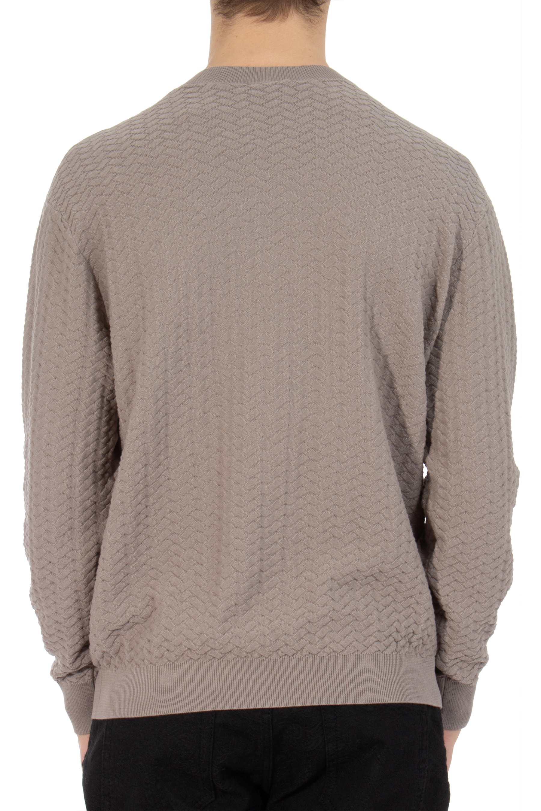EMPORIO ARMANI Cotton Knit Sweater