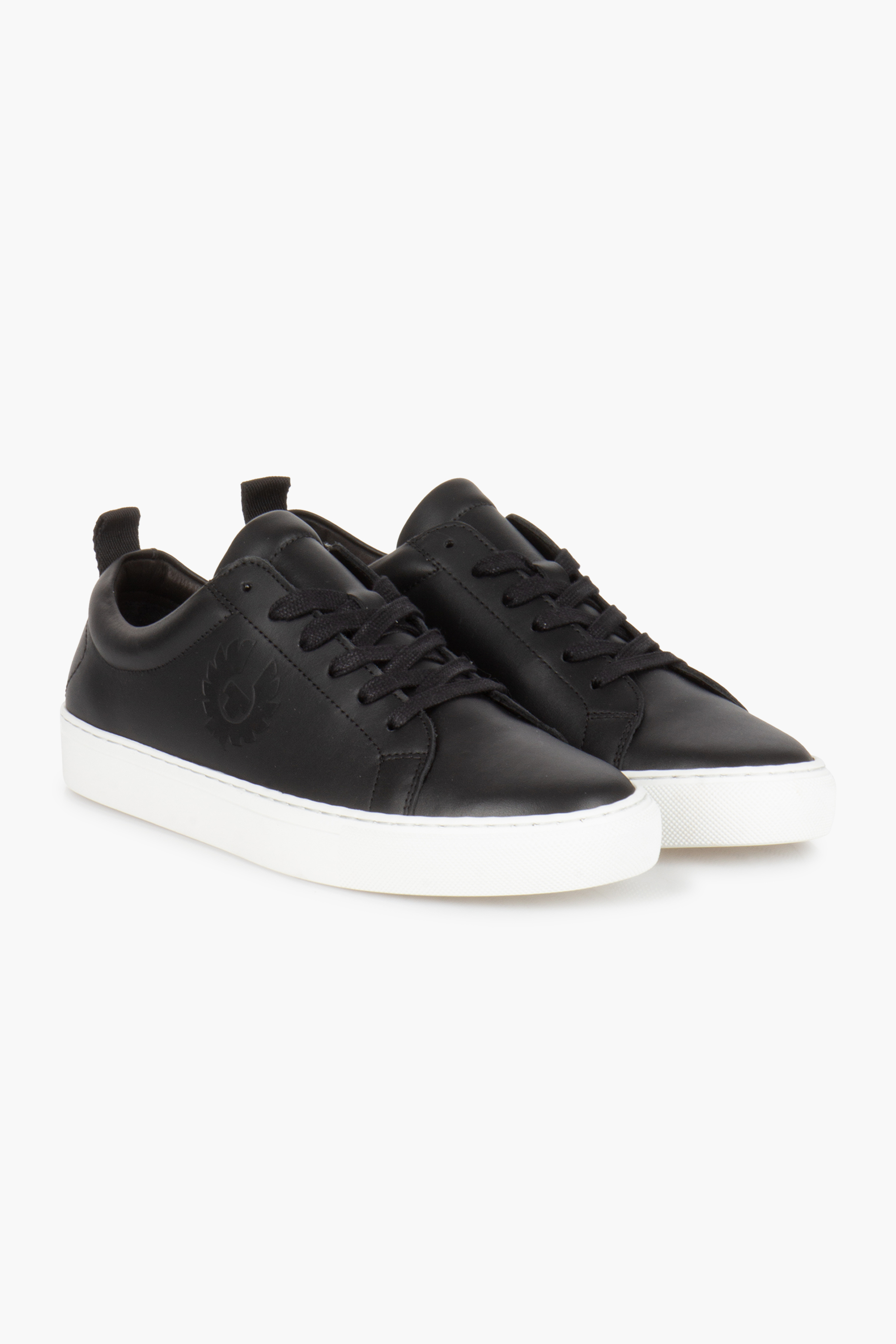 BELSTAFF Leather Sneakers Walton Bekleidung, Schuhwerk, Schuh, Sneaker, Wildleder