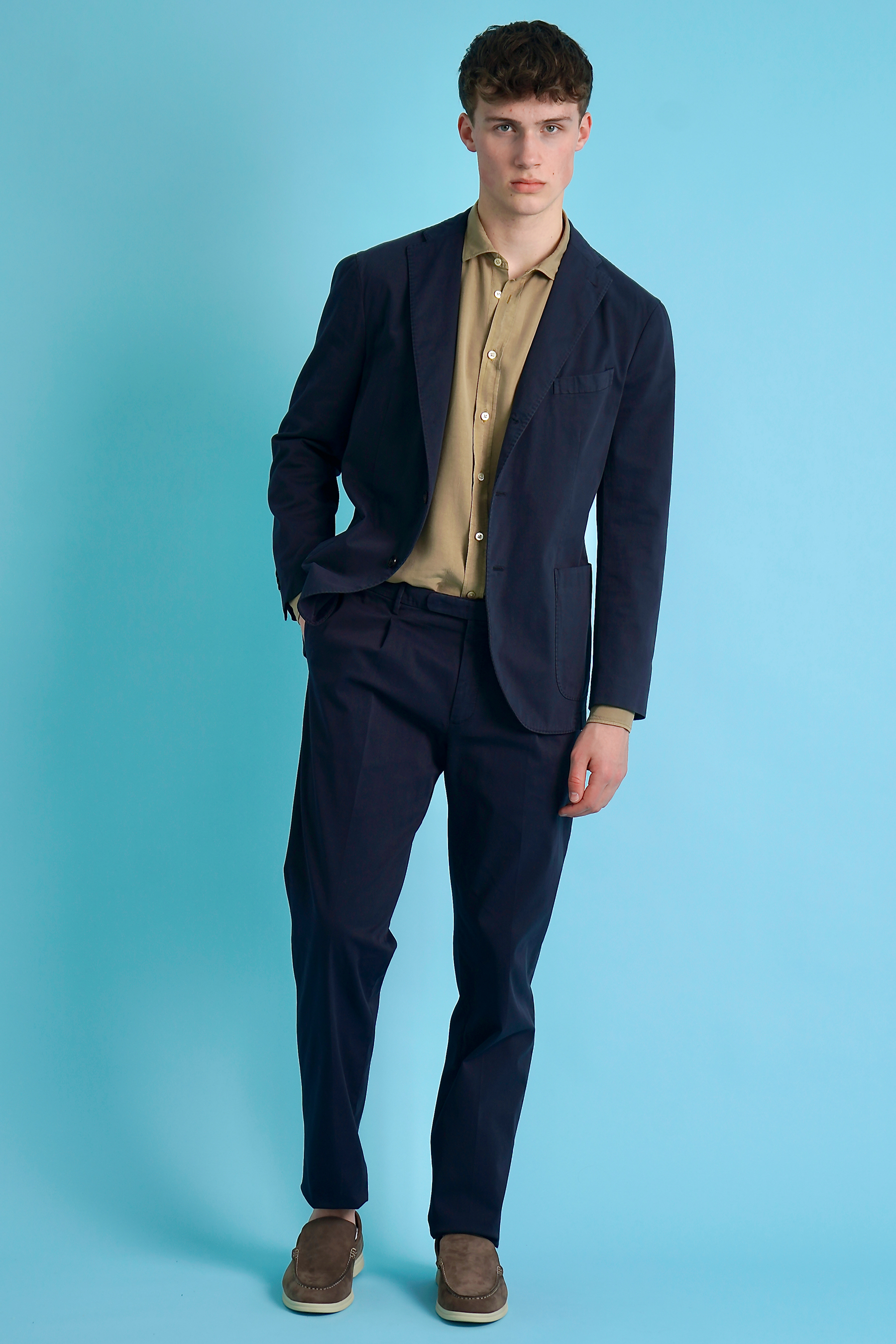 BOGLIOLI Regular Fit Four Elements Tencel Shirt BOGLIOLI Regular Fit Four Elements Tencel Shirt